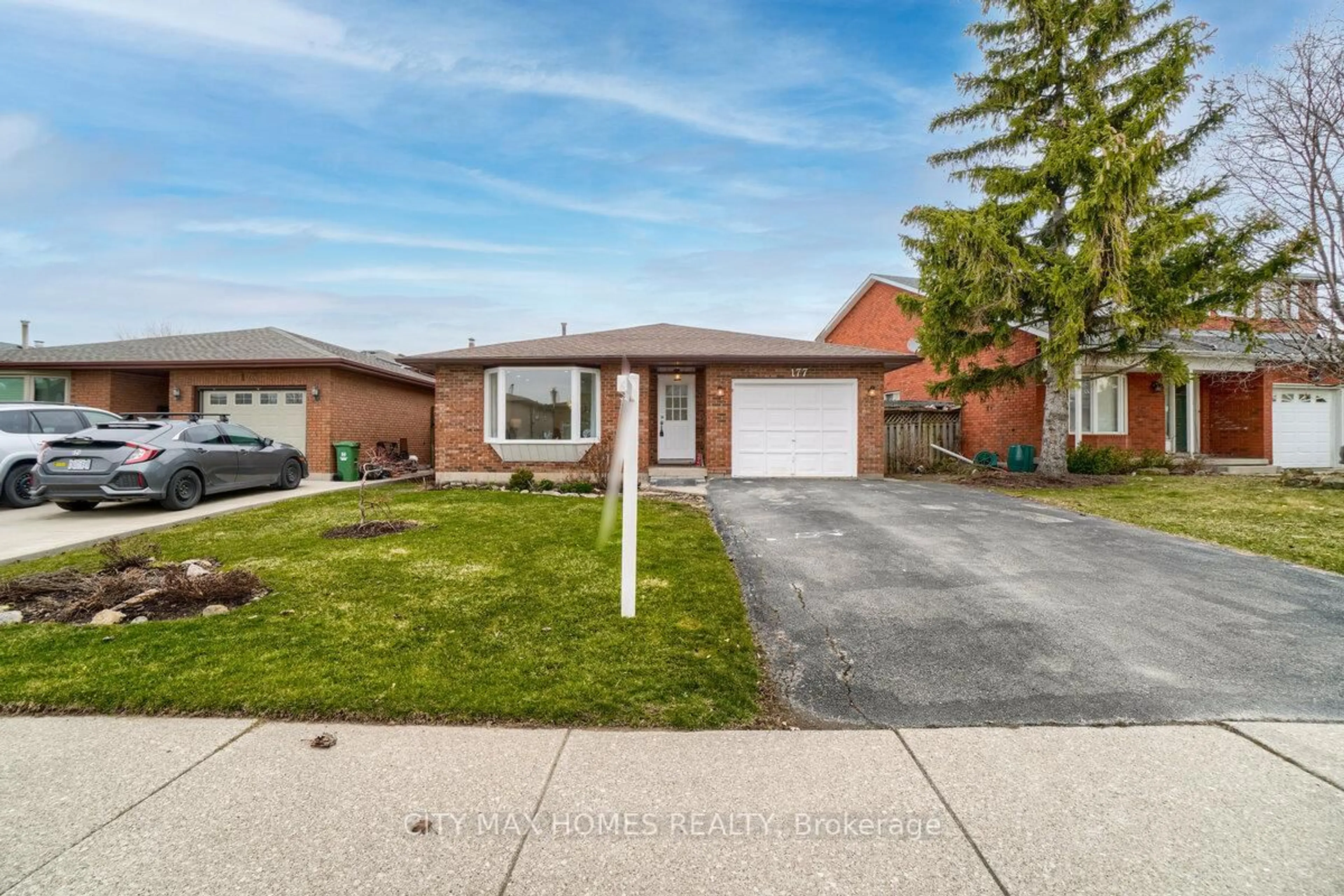 Home with brick exterior material, street for 177 Ravenbury Dr, Hamilton Ontario L8W 2J2