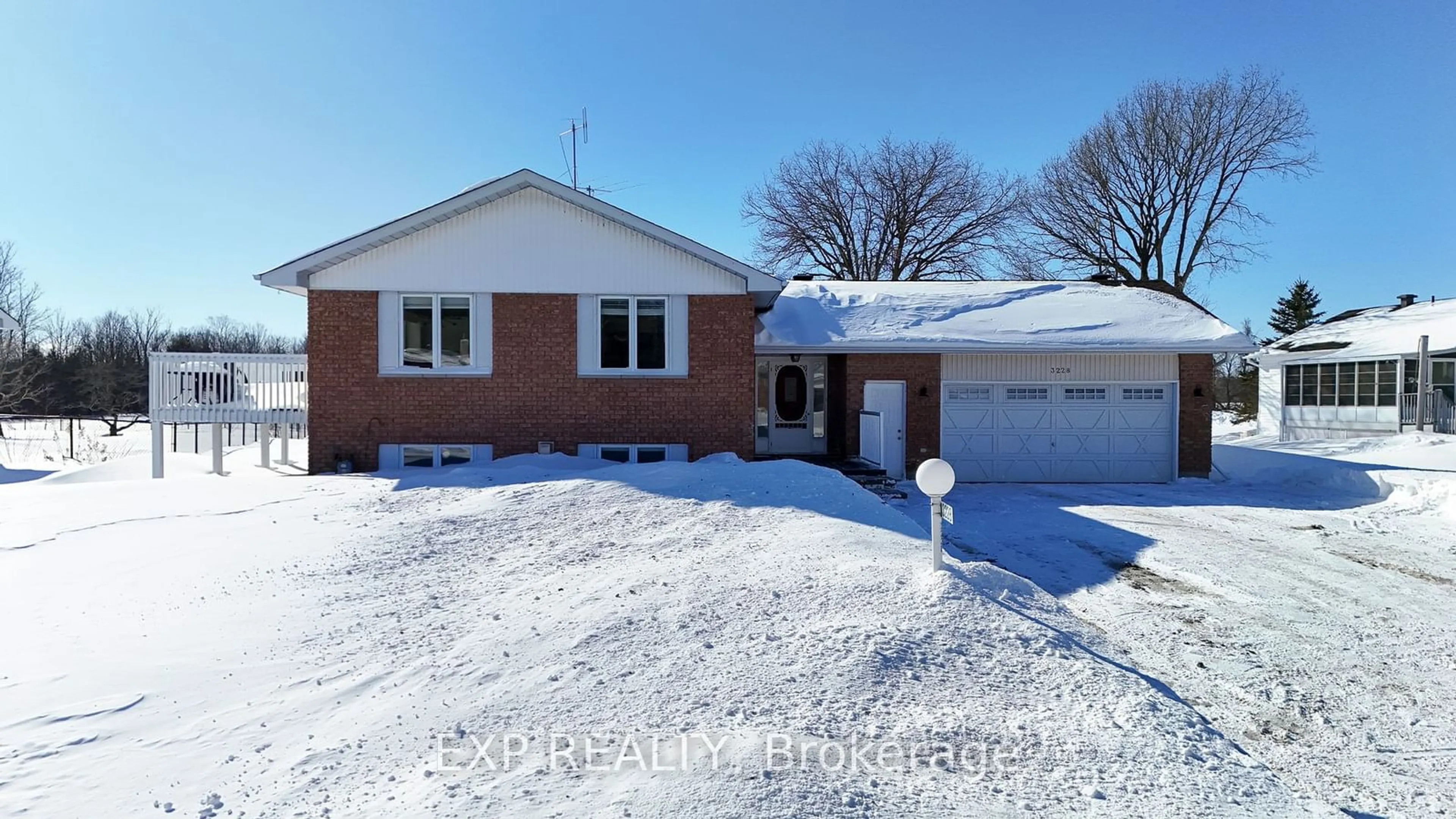 Home with brick exterior material, street for 3228 Fetterly Dr, Kenmore Ontario K0A 2G0