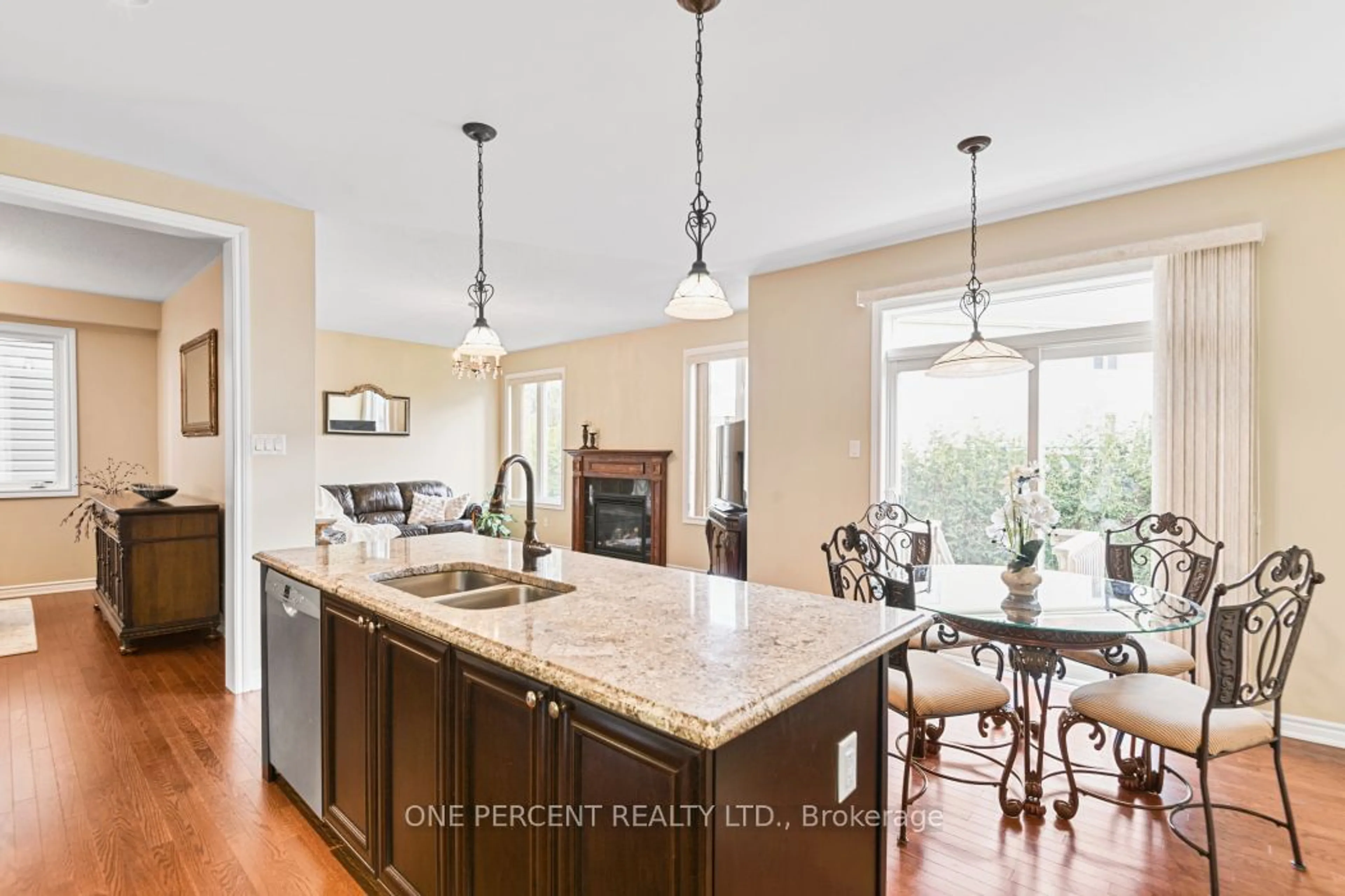 Open concept kitchen, ceramic/tile floor for 41 CROWNRIDGE Dr, Kanata Ontario K2M 0J5