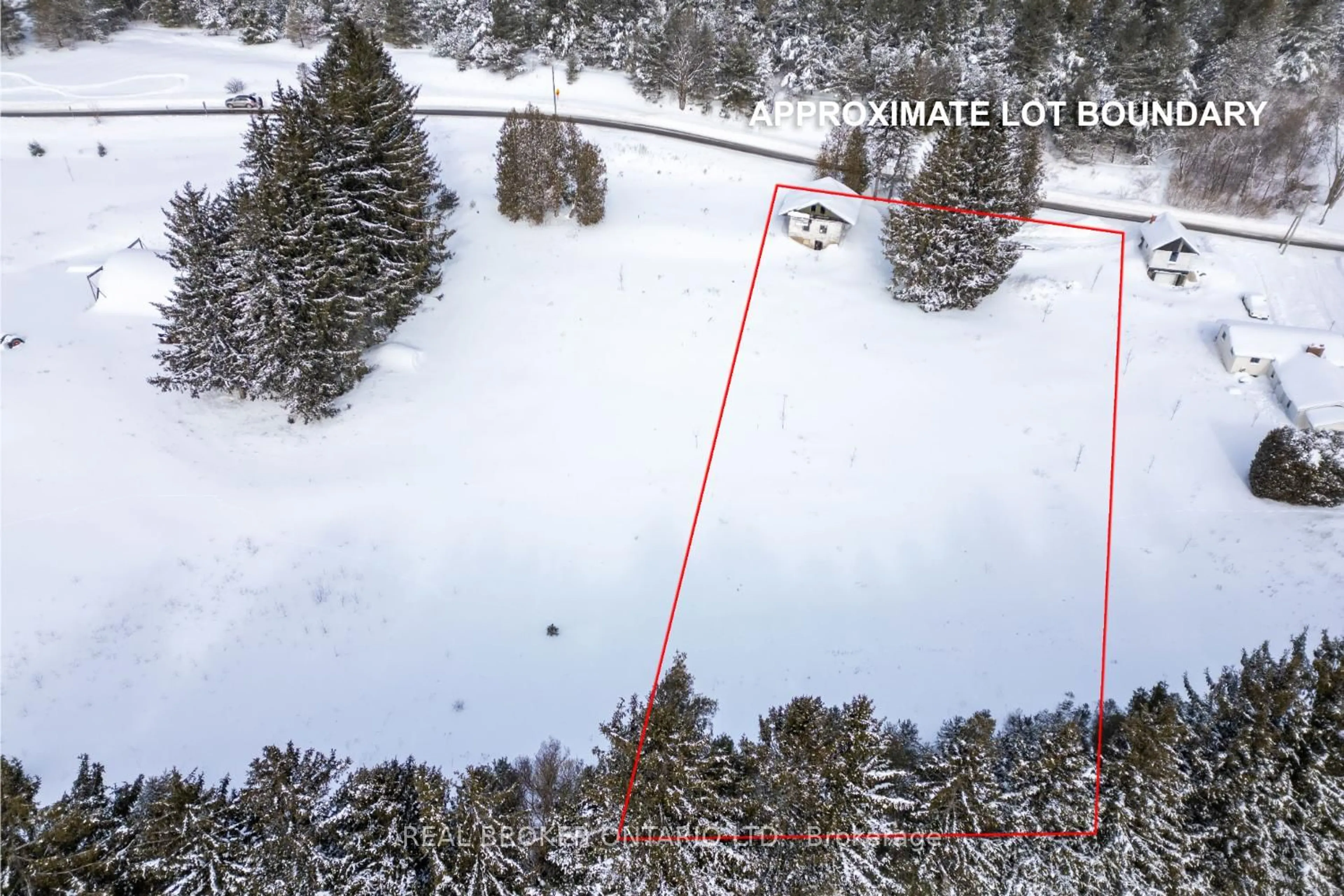 A pic from outside/outdoor area/front of a property/back of a property/a pic from drone, street for Part Lot 11 Concession 2 Manvers Part 4, Kawartha Lakes Ontario L0A 1K0