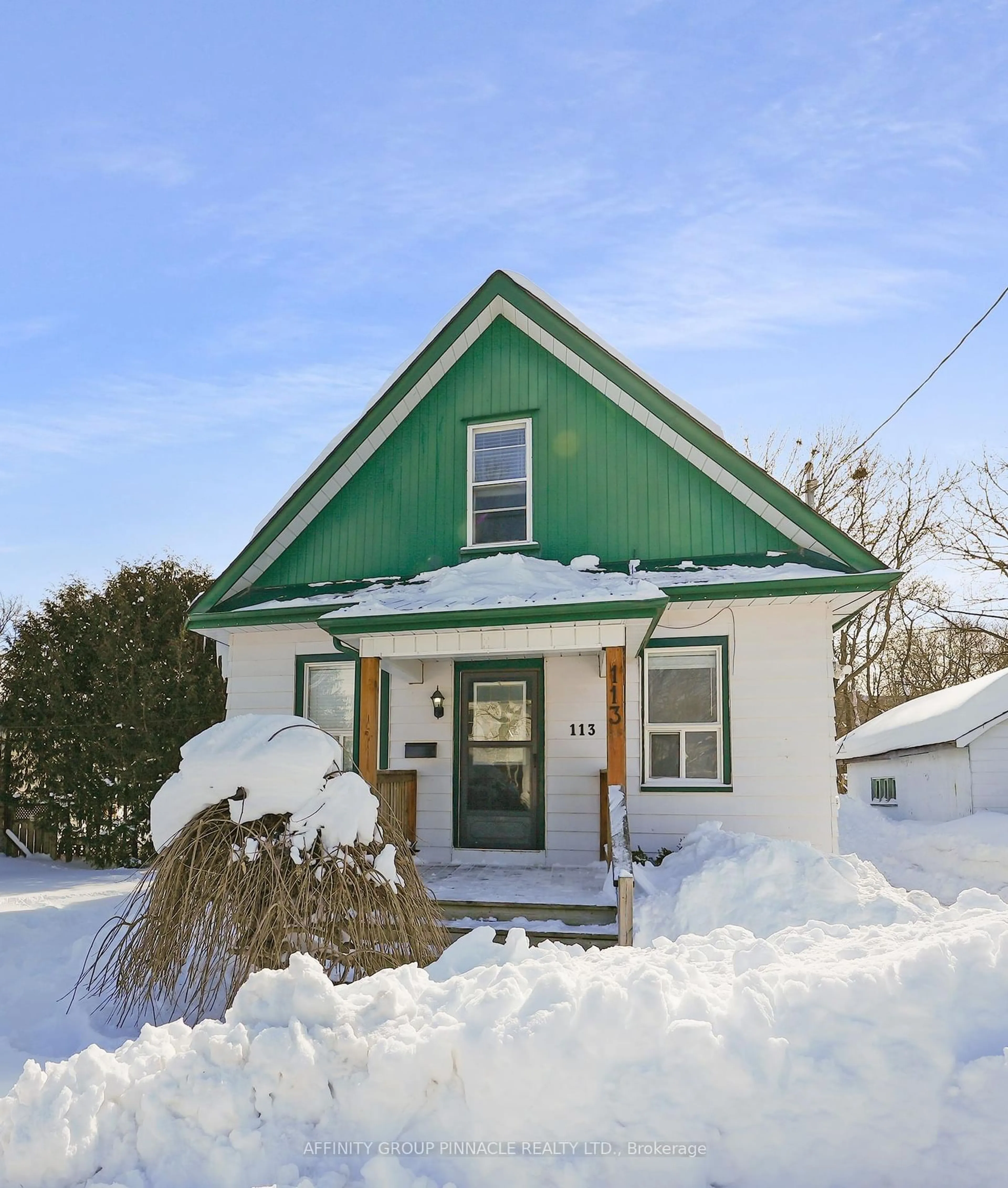 Home with vinyl exterior material, street for 113 Durham St, Kawartha Lakes Ontario K9V 2R3