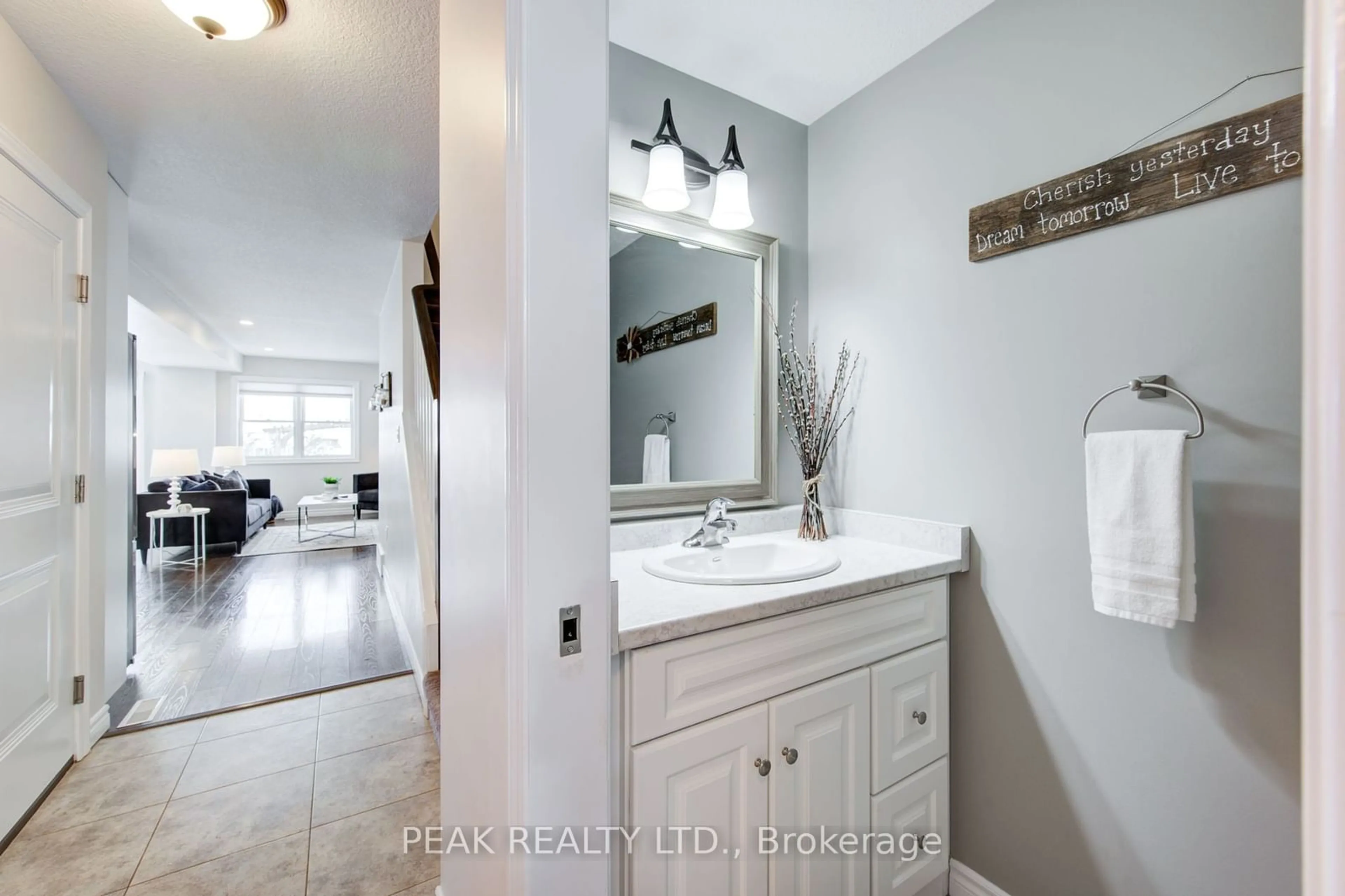 Contemporary bathroom, ceramic/tile floor for 32 Frederick St, Stratford Ontario N5A 3V4