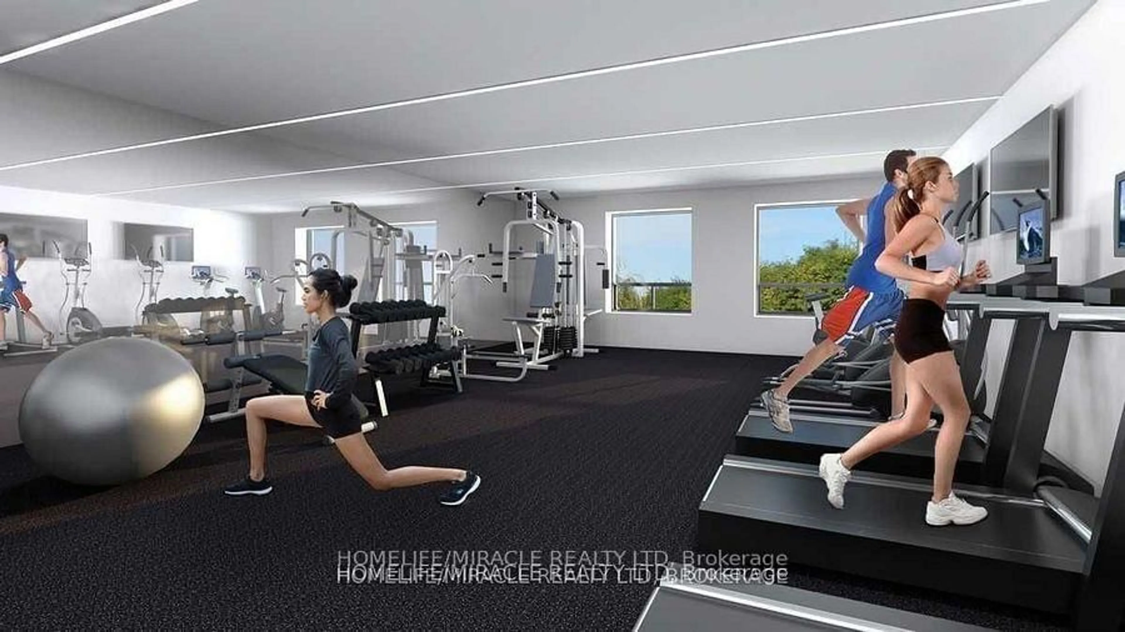 Gym or fitness room for 1 Wellington St #406, Brantford Ontario N3T 2L3