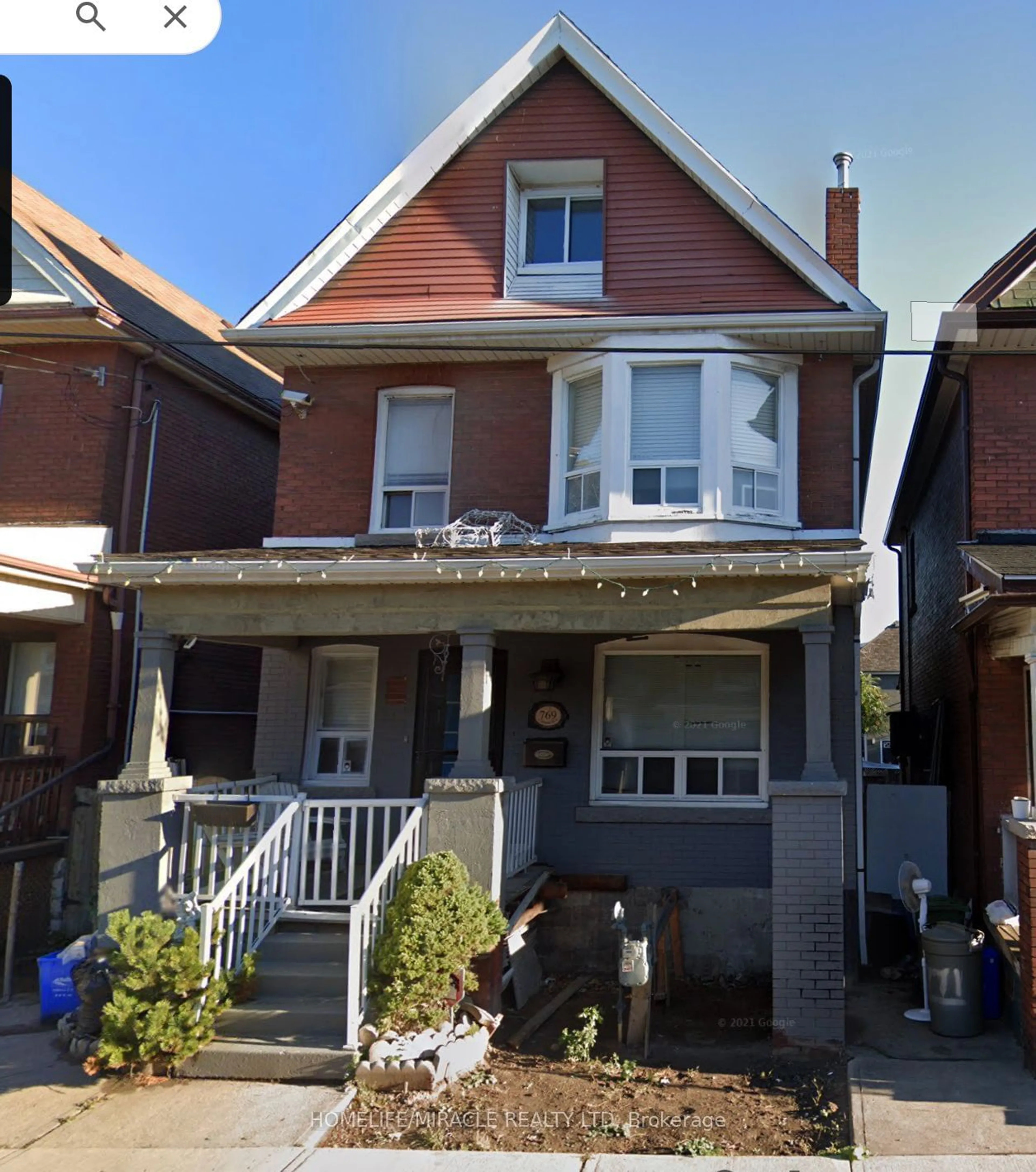 Home with brick exterior material, street for 769 cannon St, Hamilton Ontario L8L 2H1