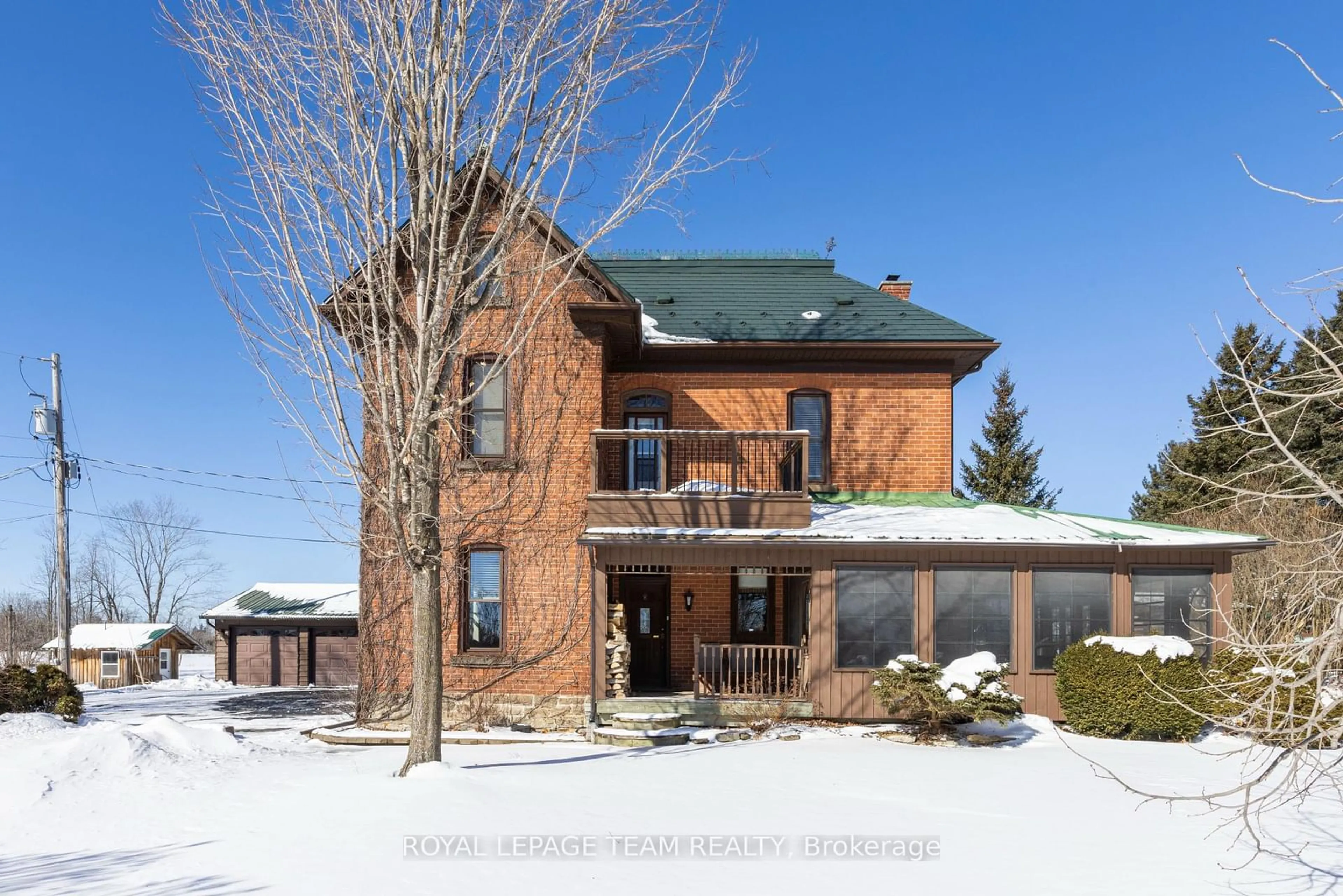 Home with brick exterior material, building for 1276 9th Line, Beckwith Ontario K7C 0V9