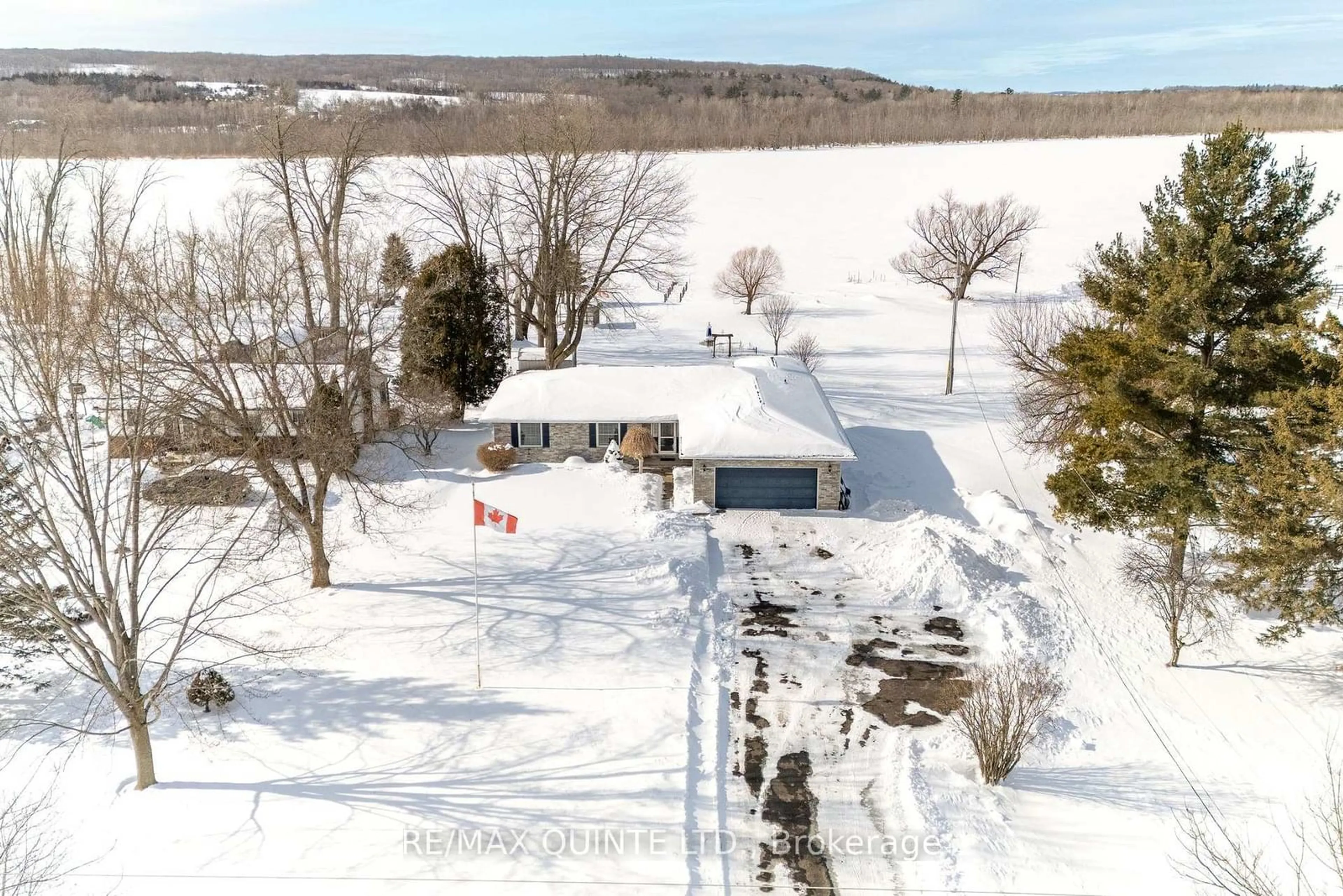 A pic from outside/outdoor area/front of a property/back of a property/a pic from drone, unknown for 1081 Frankford-Stirling Rd, Quinte West Ontario K0K 2C0