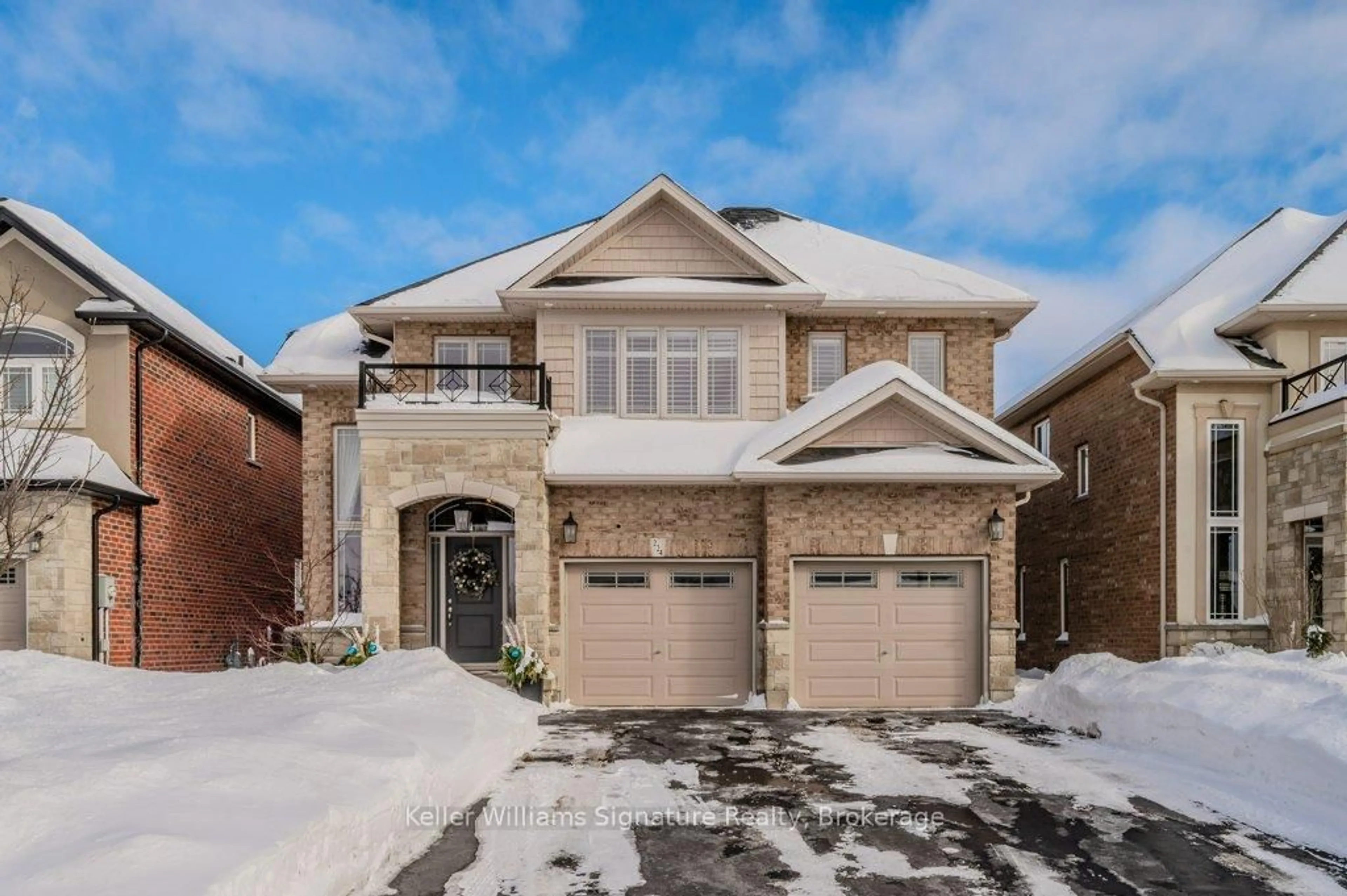 Home with brick exterior material, street for 224 Greti Dr, Hamilton Ontario L9B 1P9