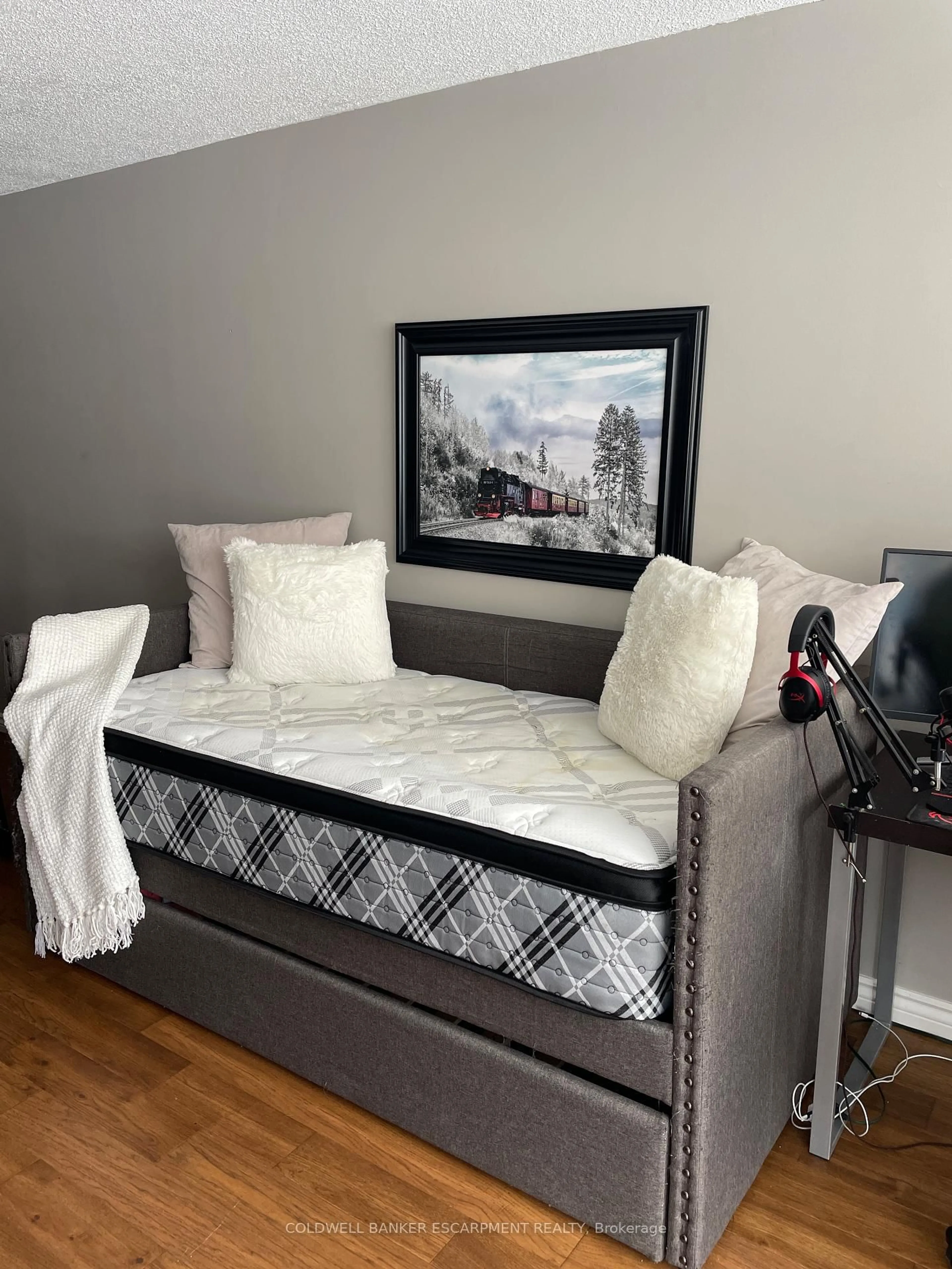 Bedroom with bed, unknown for 107 Bagot St #105, Guelph Ontario N1H 8H5