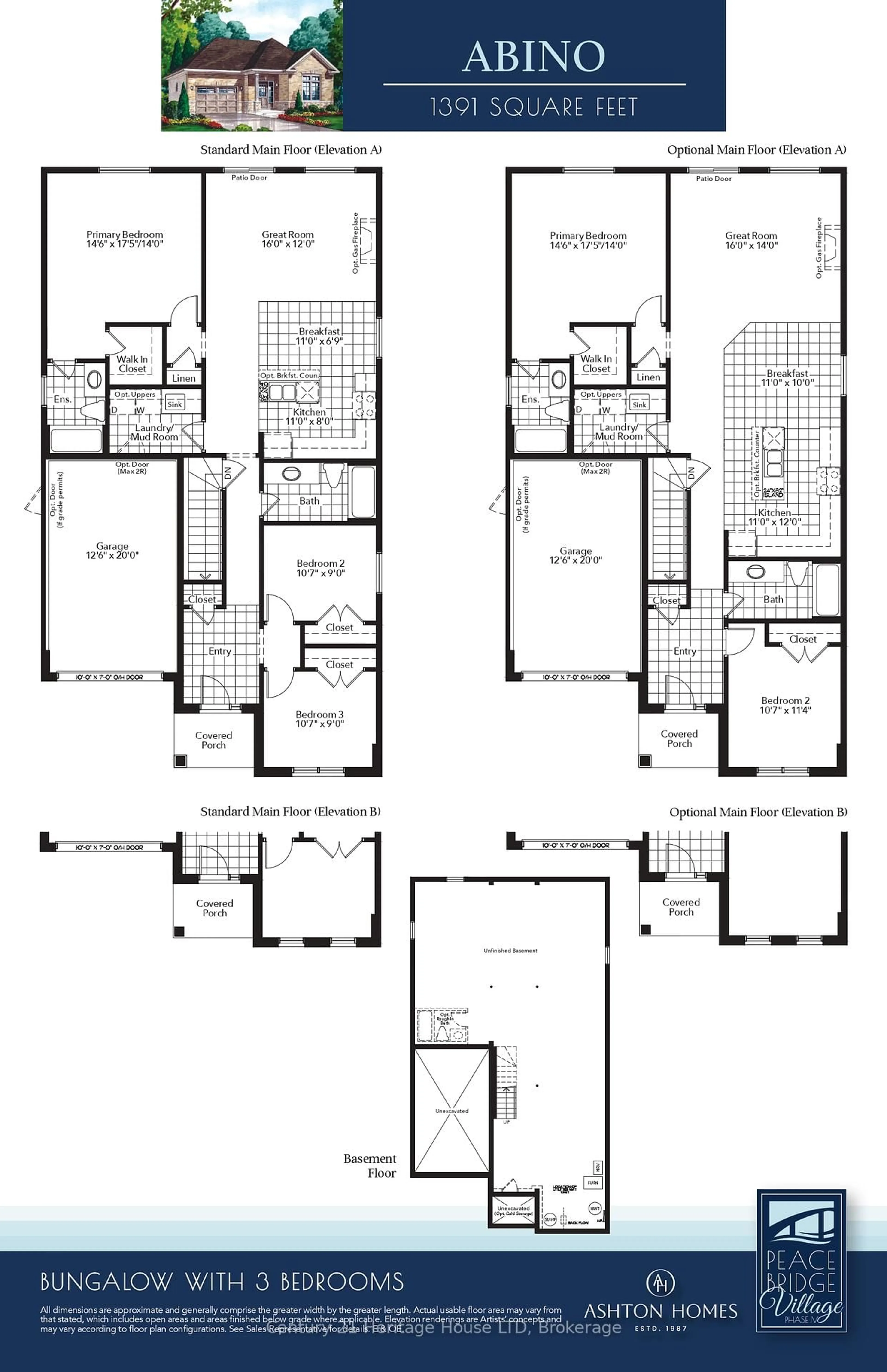 Floor plan for LOT 26 LOUISA St, Fort Erie Ontario L2A 6T6