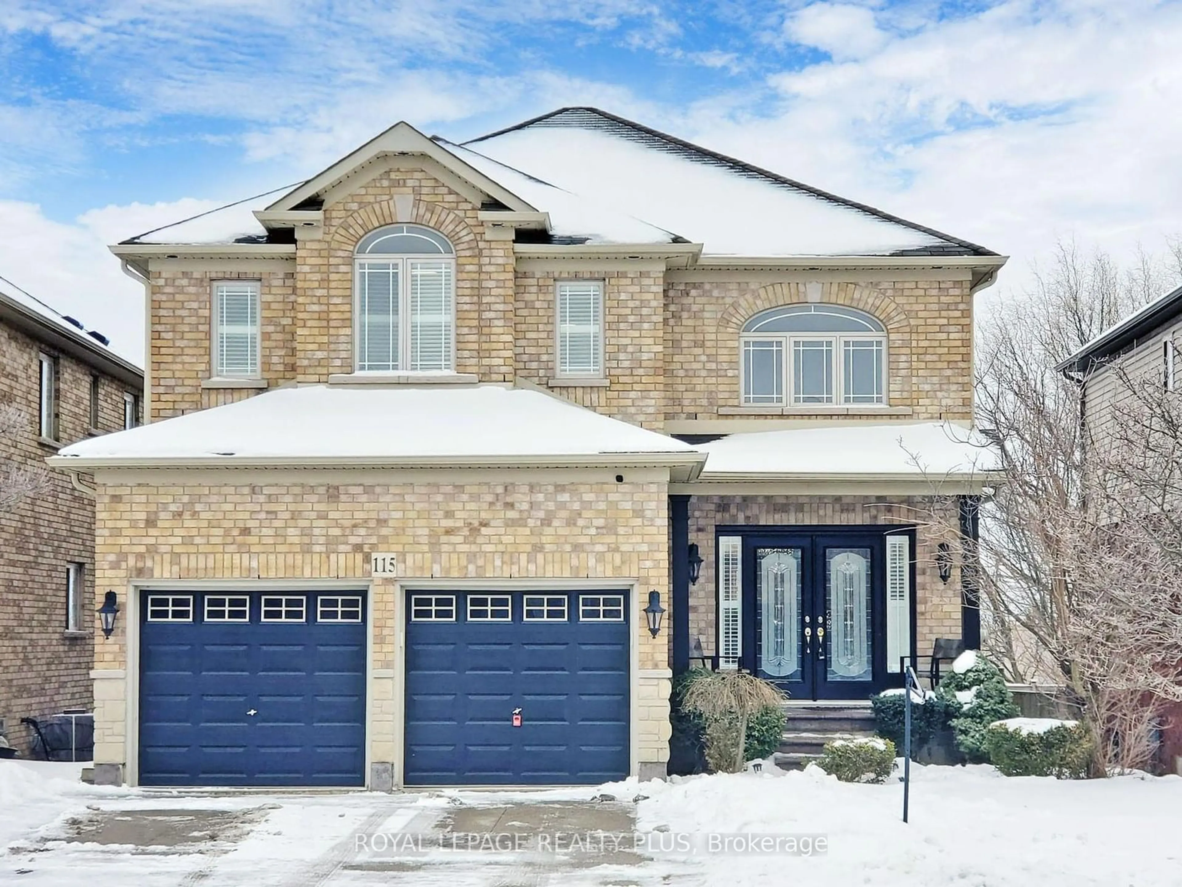 Home with brick exterior material, street for 115 Candlewood Dr, Hamilton Ontario L8J 0A3