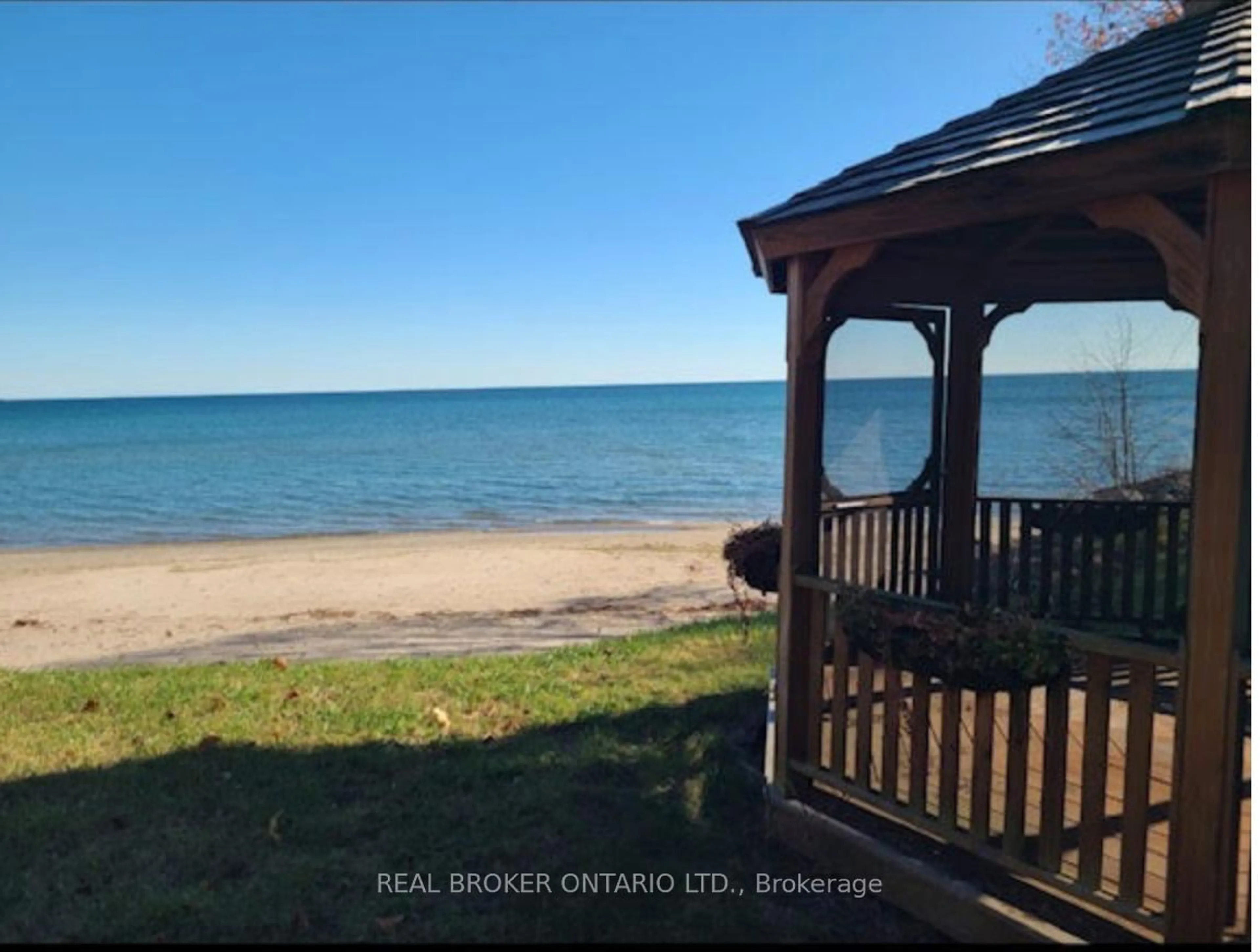 A pic from outside/outdoor area/front of a property/back of a property/a pic from drone, water/lake/river/ocean view for 20 Durham St, Cramahe Ontario K0K 1S0