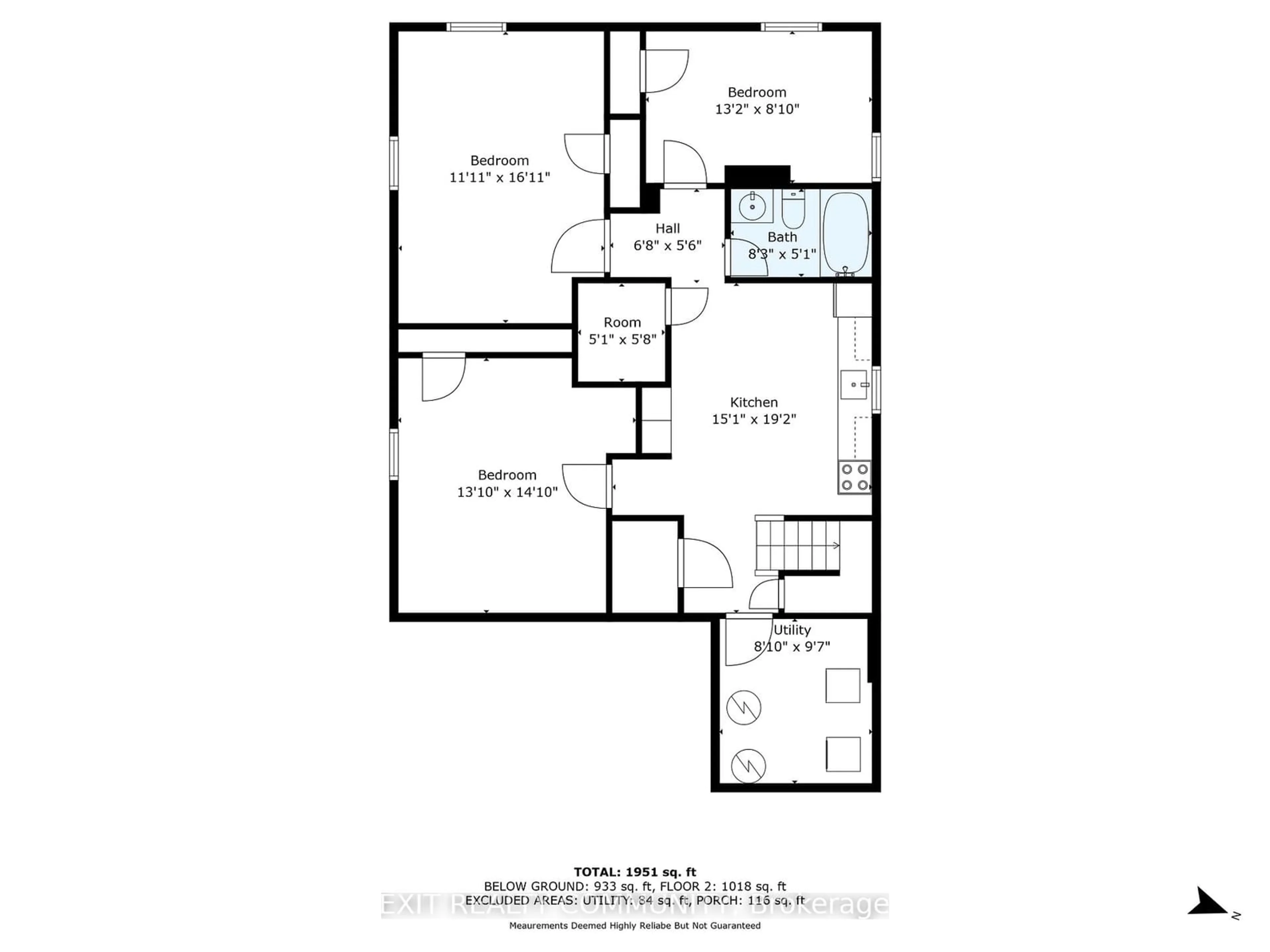 Floor plan for 855 Colborne St, London Ontario N6A 4A1