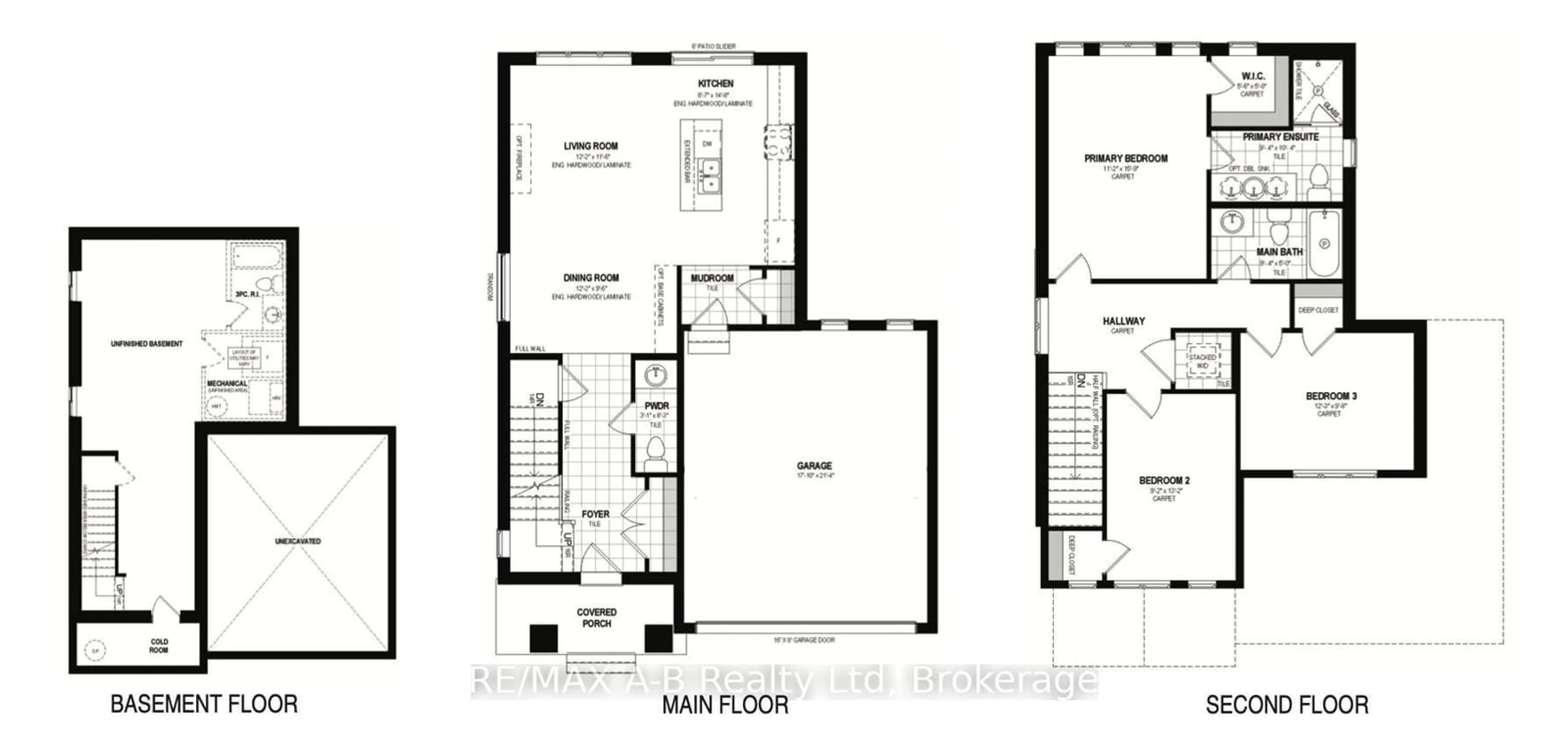 Floor plan for Lot 1-111 Dempsey Dr, Stratford Ontario N5A 0K5