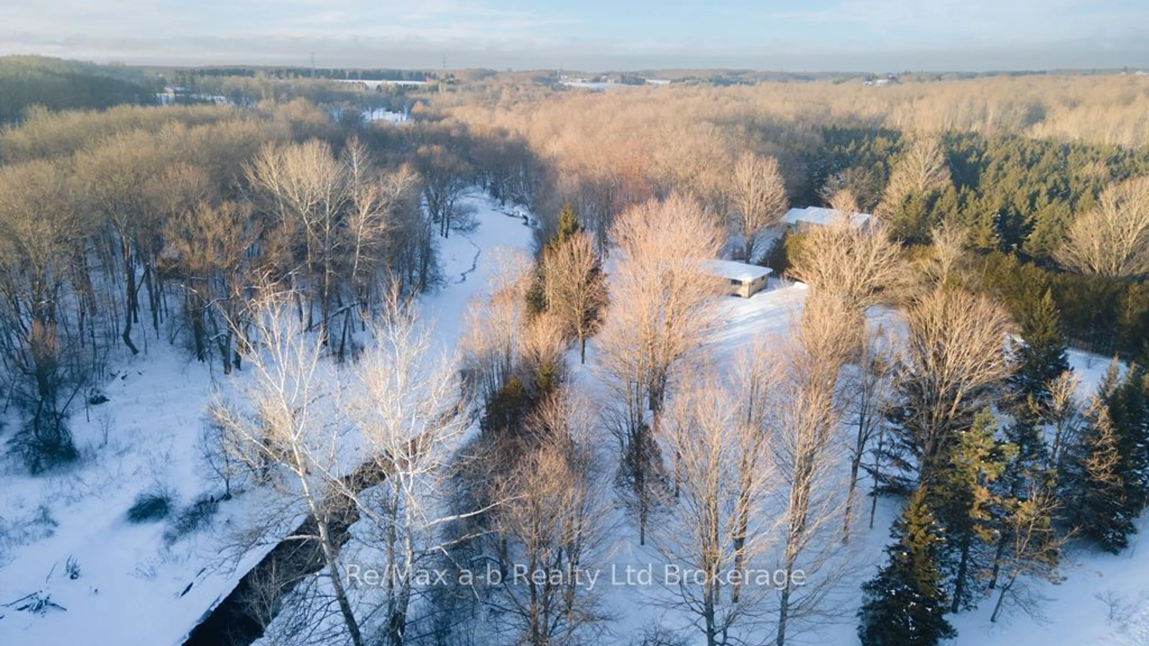 A pic from outside/outdoor area/front of a property/back of a property/a pic from drone, forest/trees view for 743129 Road 74 Rd, Zorra Ontario N0M 2M0