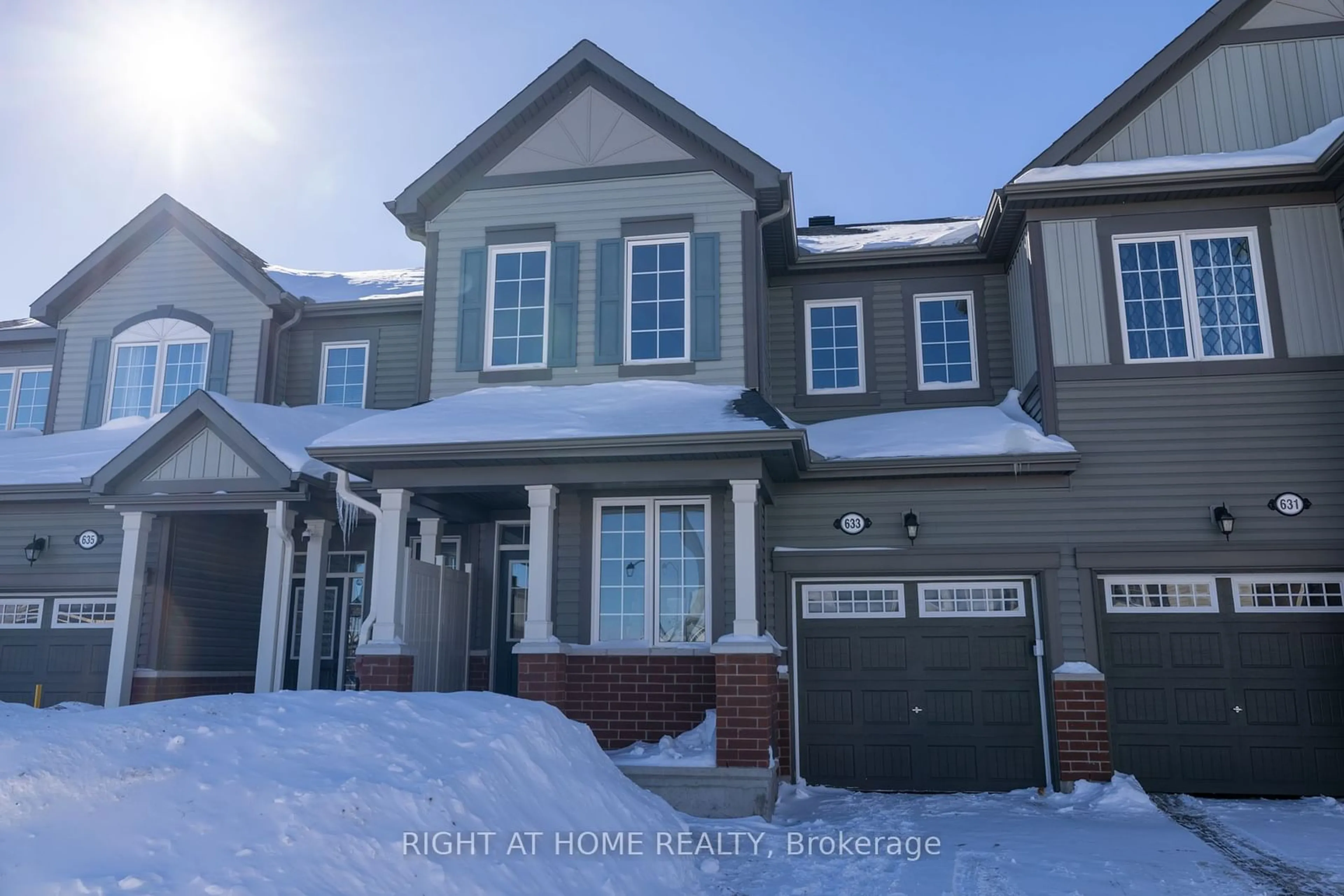 Home with brick exterior material, street for 633 Monardia Way, Ottawa Ontario K4A 1C8