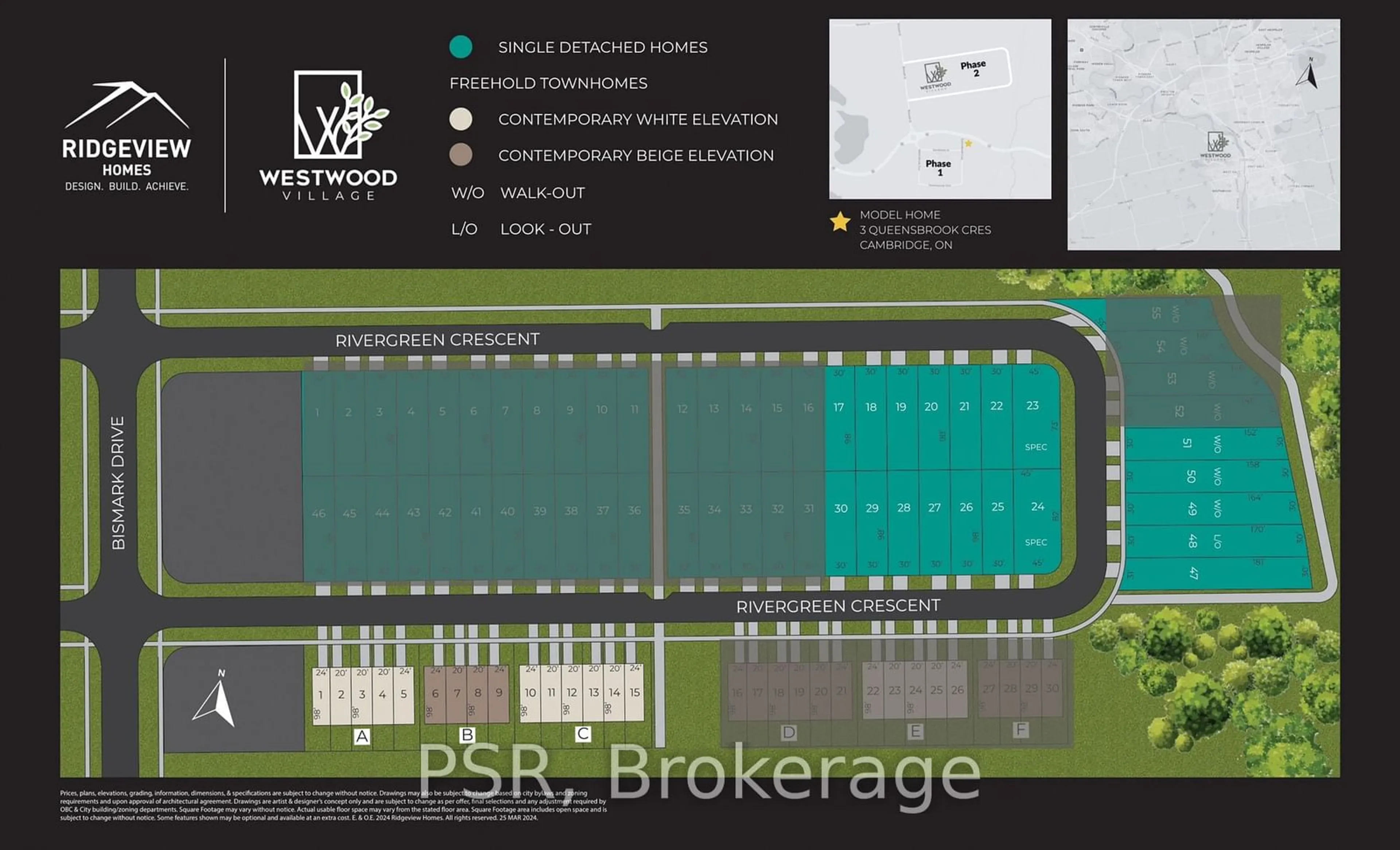 Floor plan for Lot 23 TBD Rivergreen Cres, Cambridge Ontario N1S 0E5