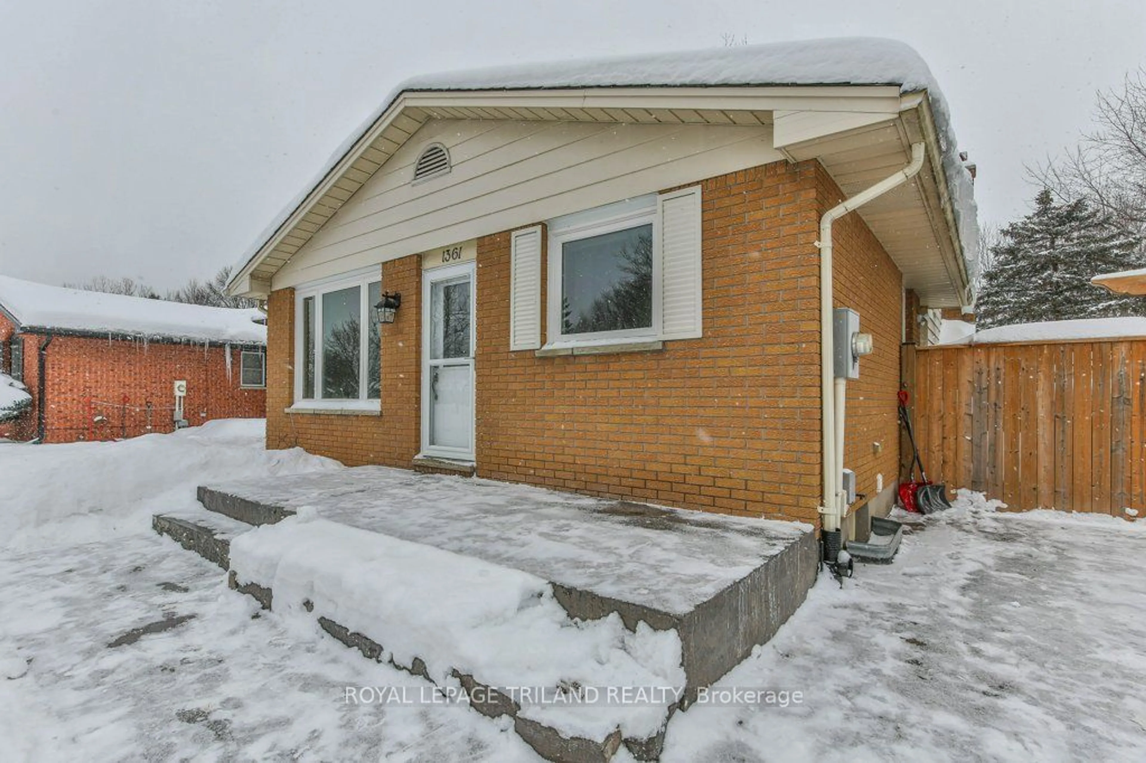 Home with brick exterior material, street for 1361 ALDERSBROOK Rd, London Ontario N6G 3J1