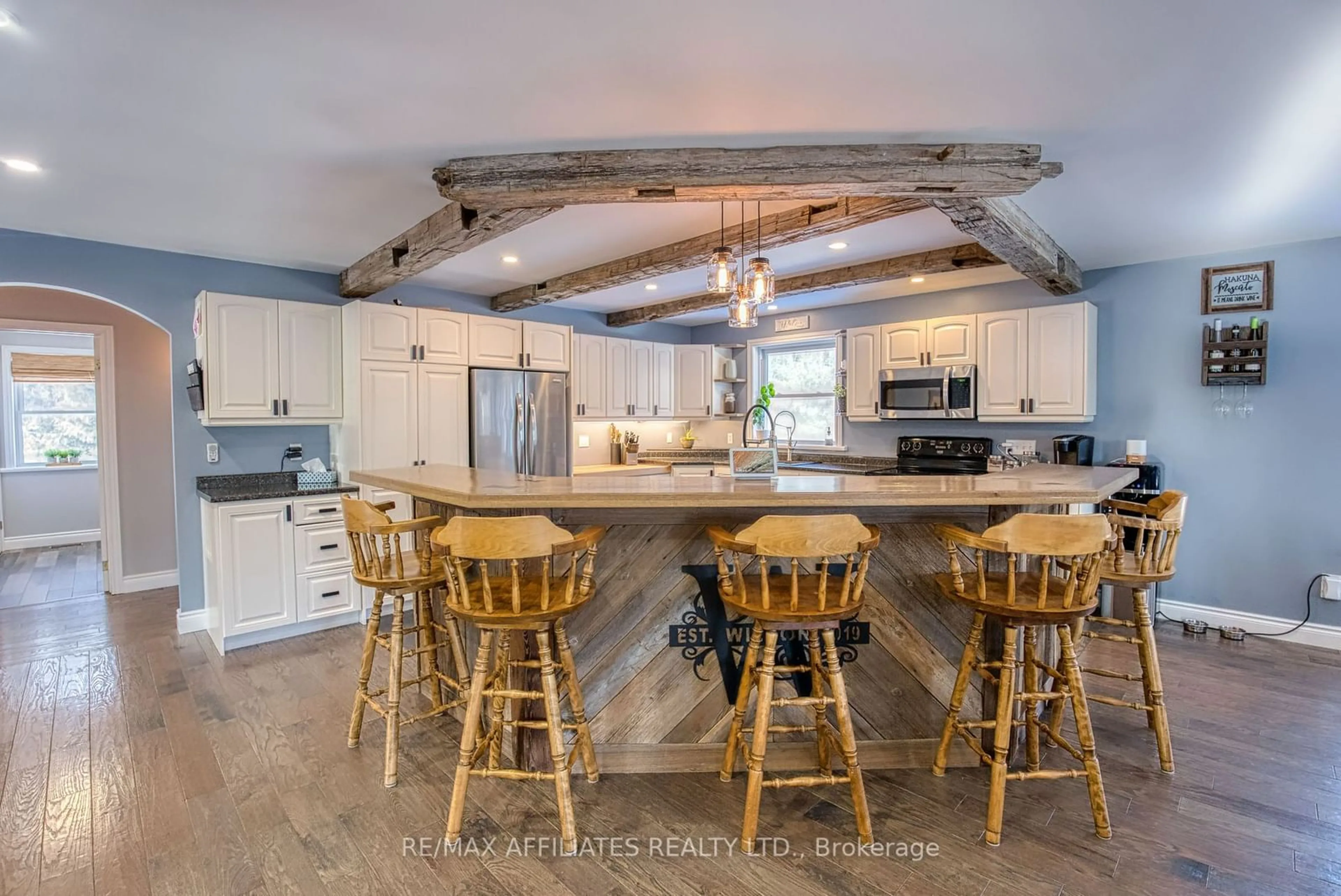 Open concept kitchen, unknown for 581 Concession Rd 8 Rd, Rideau Lakes Ontario K0G 1X0