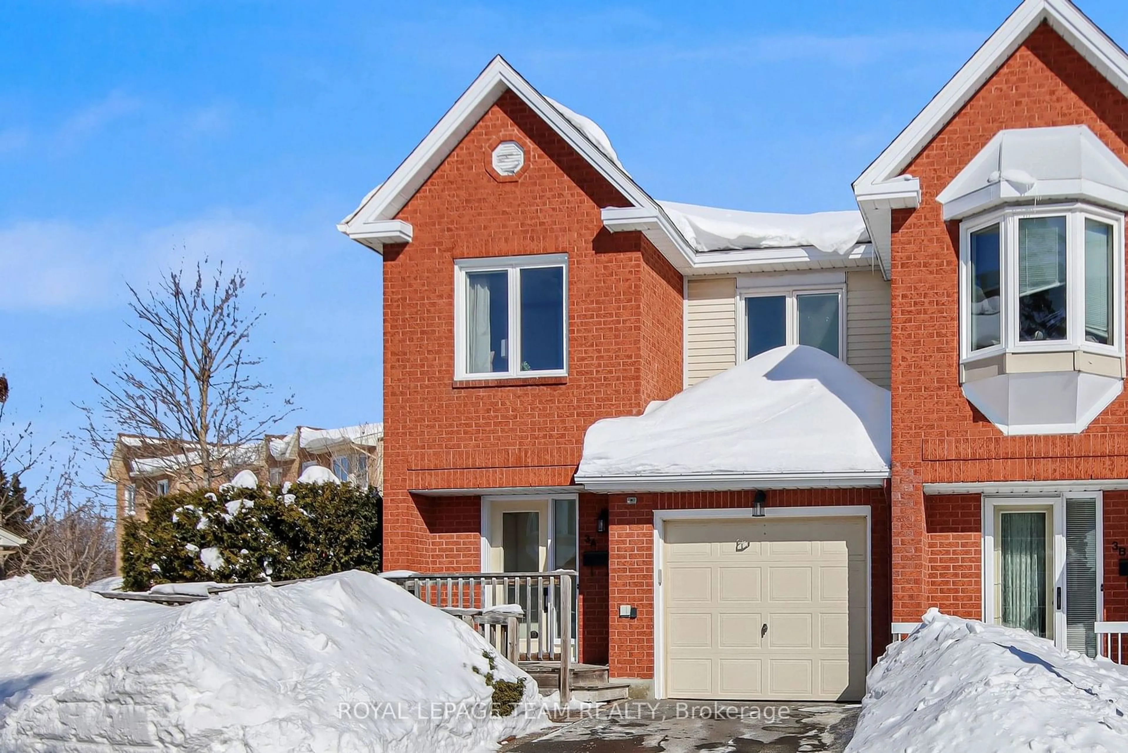 Home with brick exterior material, street for 3A Maple Ridge Cres, Barrhaven Ontario K2J 3L1