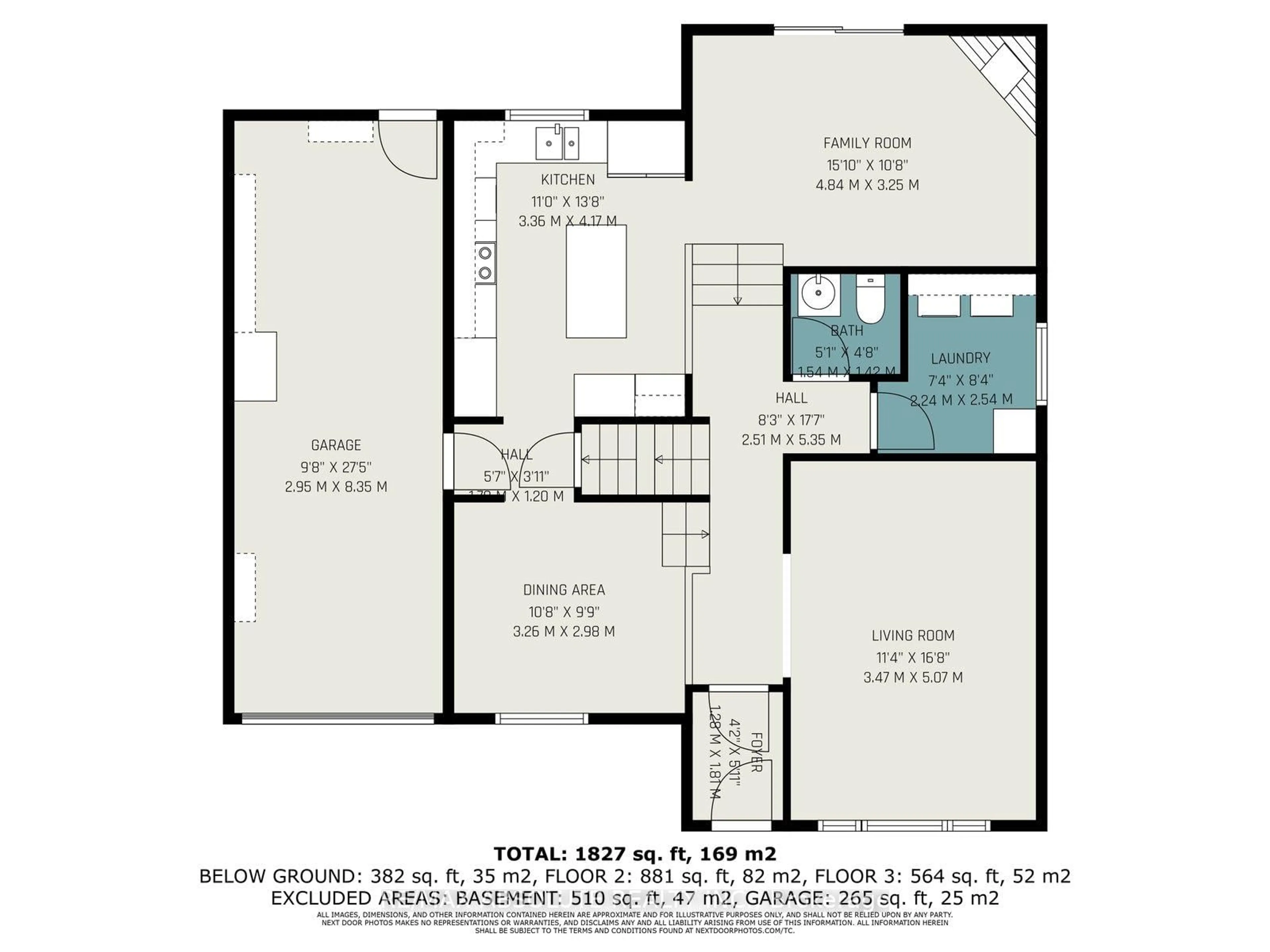 Floor plan for 6093 Vineyard Dr, Orleans - Convent Glen and Area Ontario K1C 2H7