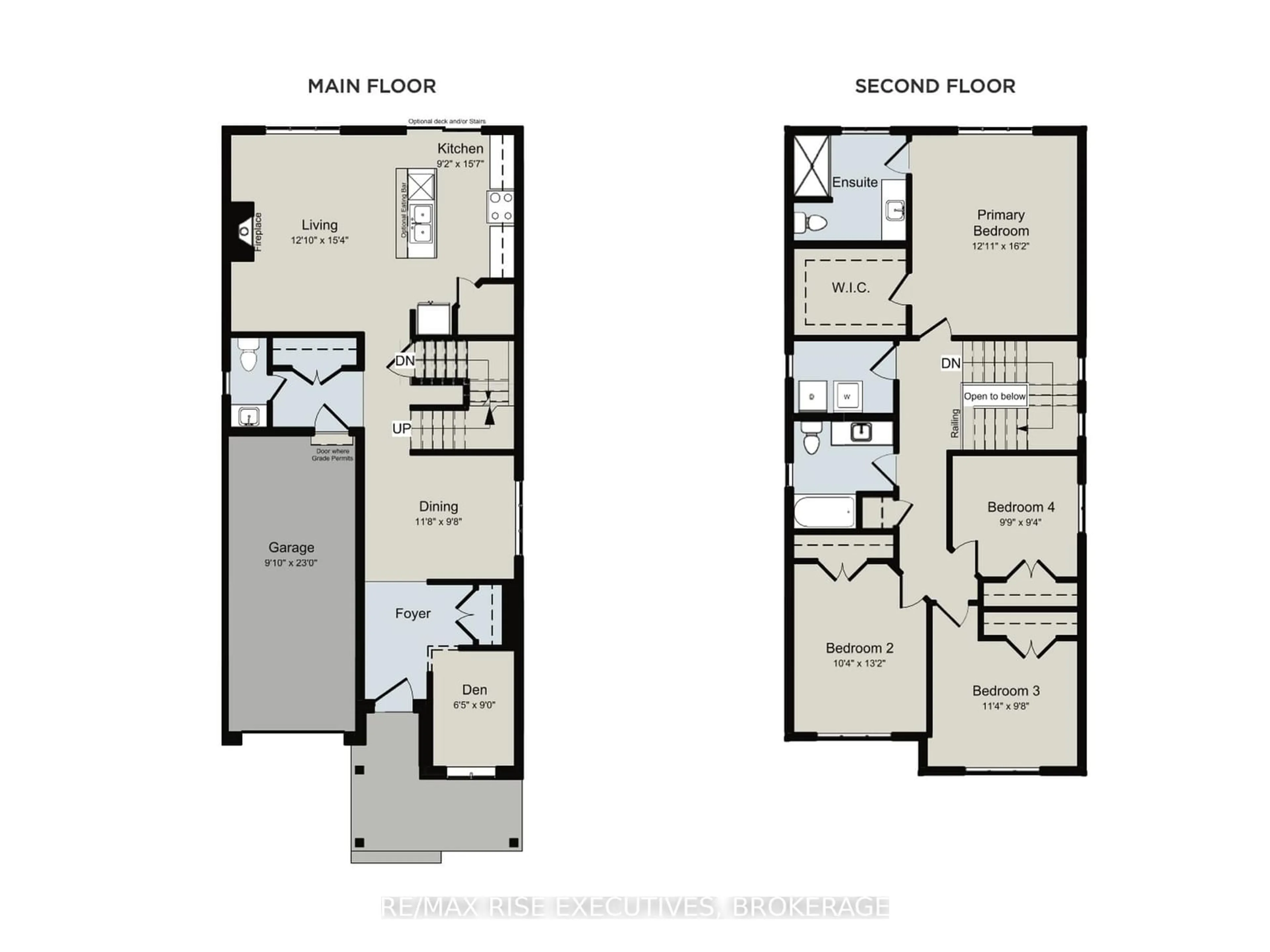 Floor plan for 241 Eventide Way, Kingston Ontario K7L 0L3