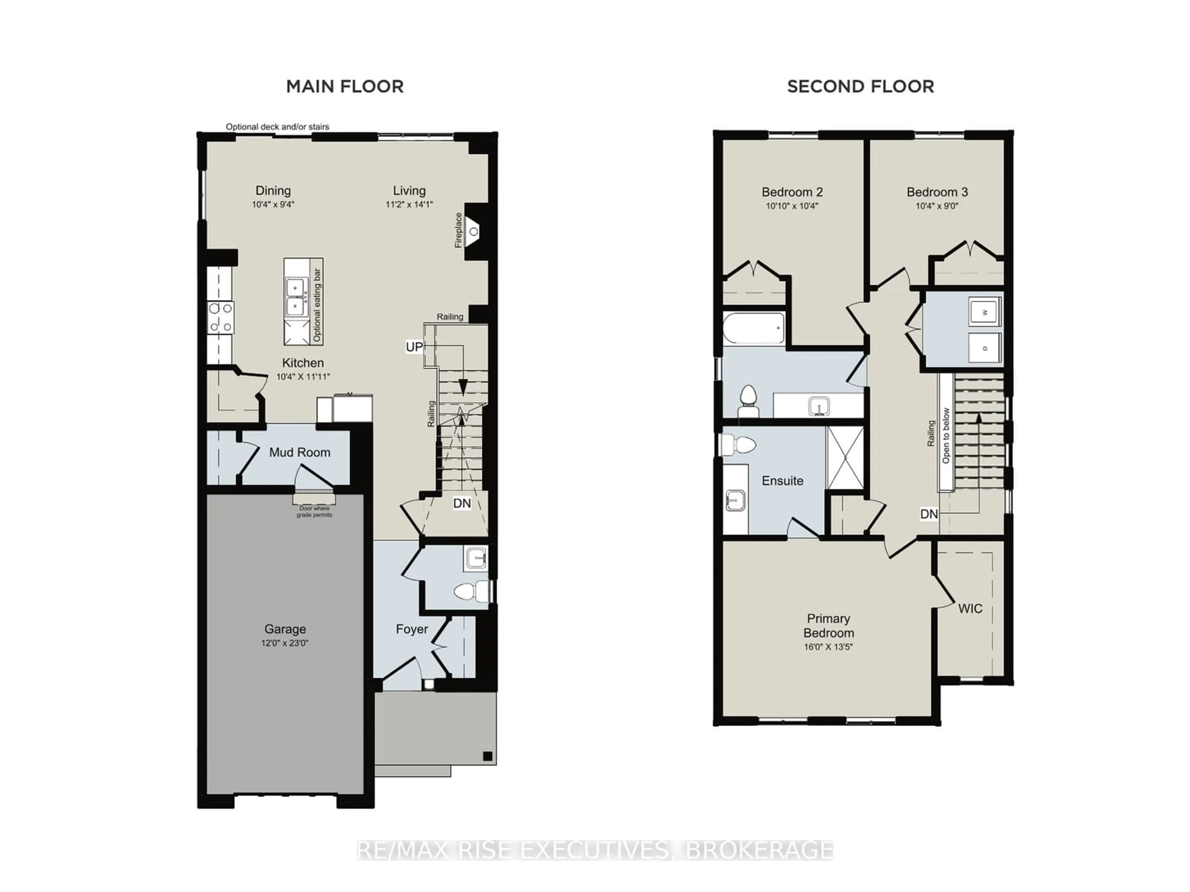 Floor plan for 267 Eventide Way, Kingston Ontario K7L 0L3