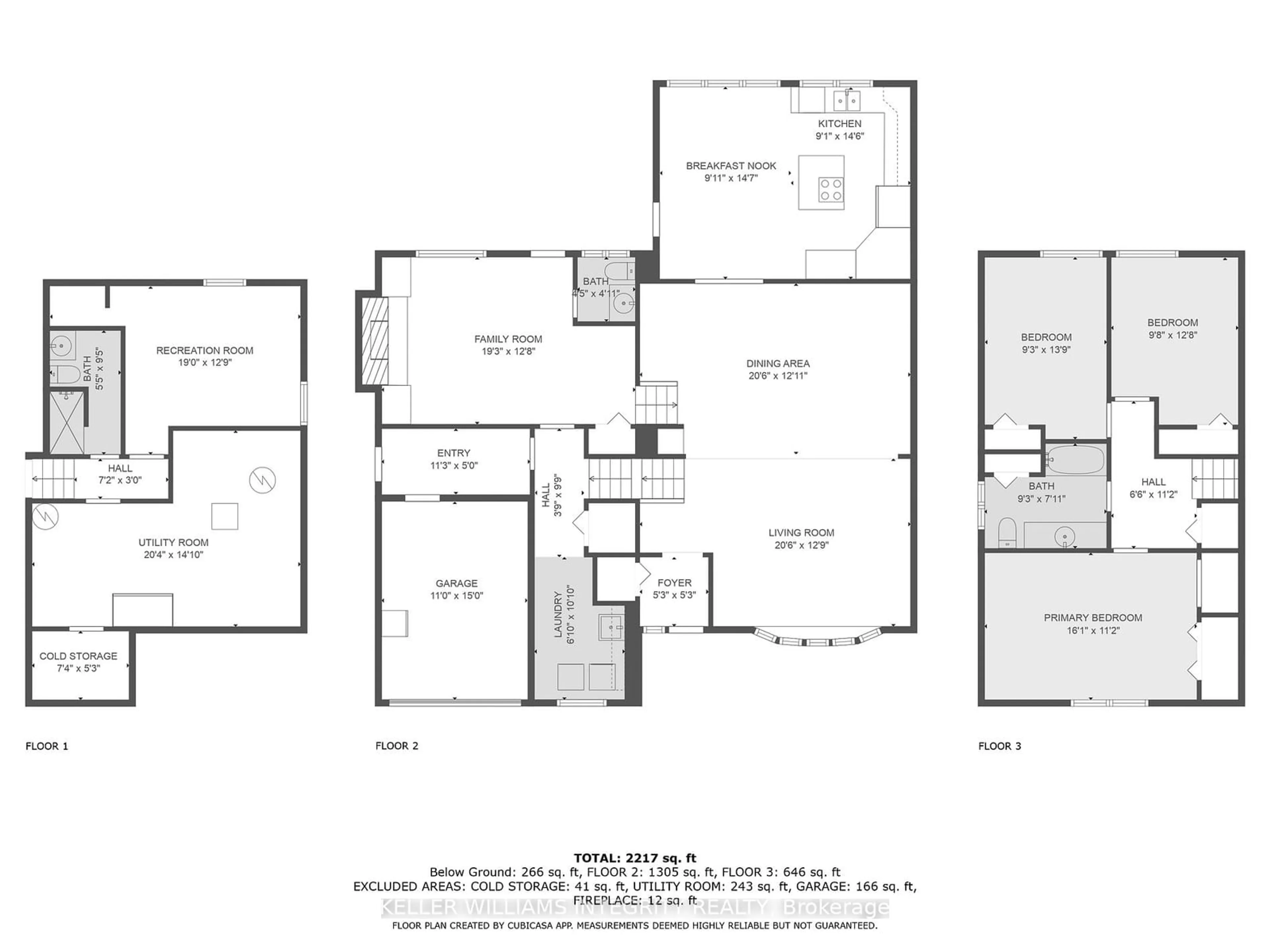 Floor plan for 611 MCCONNELL Ave, Cornwall Ontario K6H 4L9