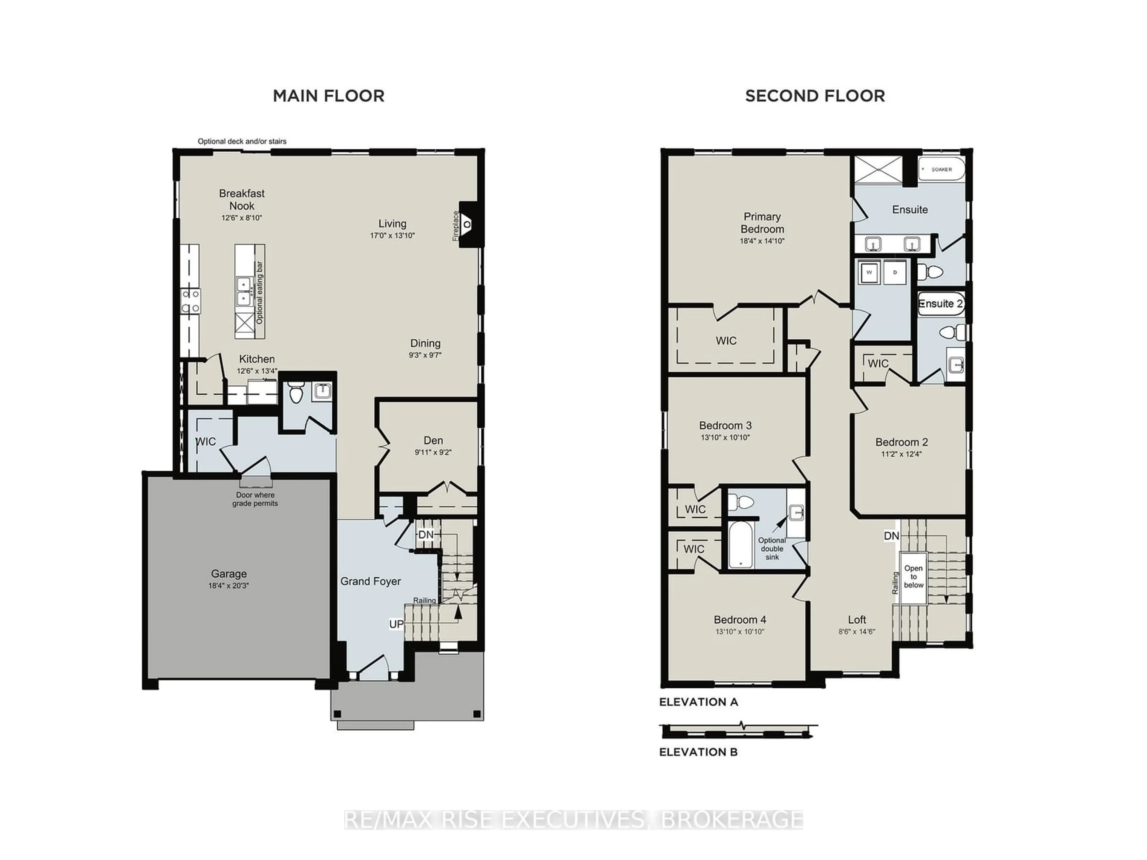 Floor plan for 202 Eventide Way, Kingston Ontario K7K 0L4