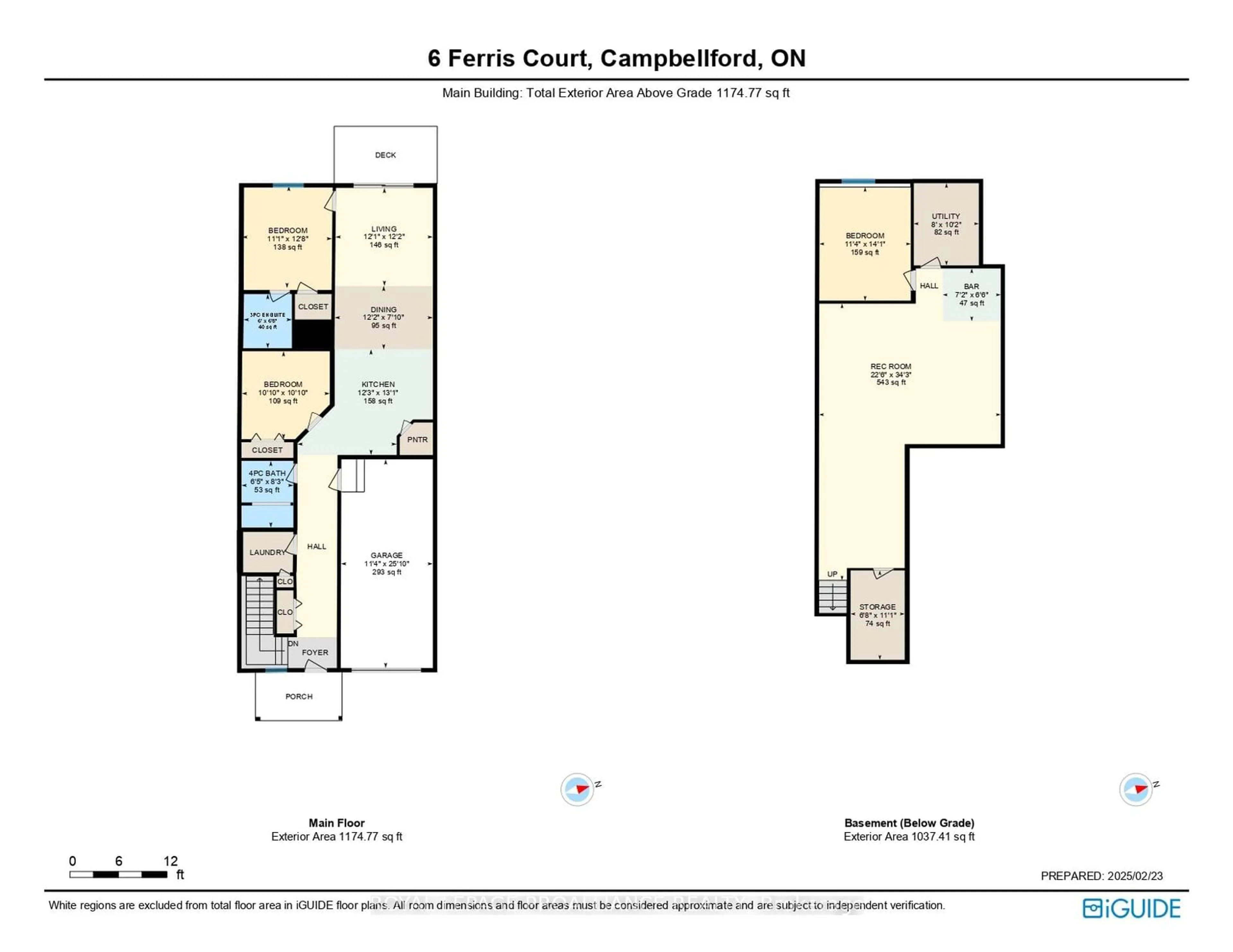 Floor plan for 6 Ferris Crt, Trent Hills Ontario K0L 1L0