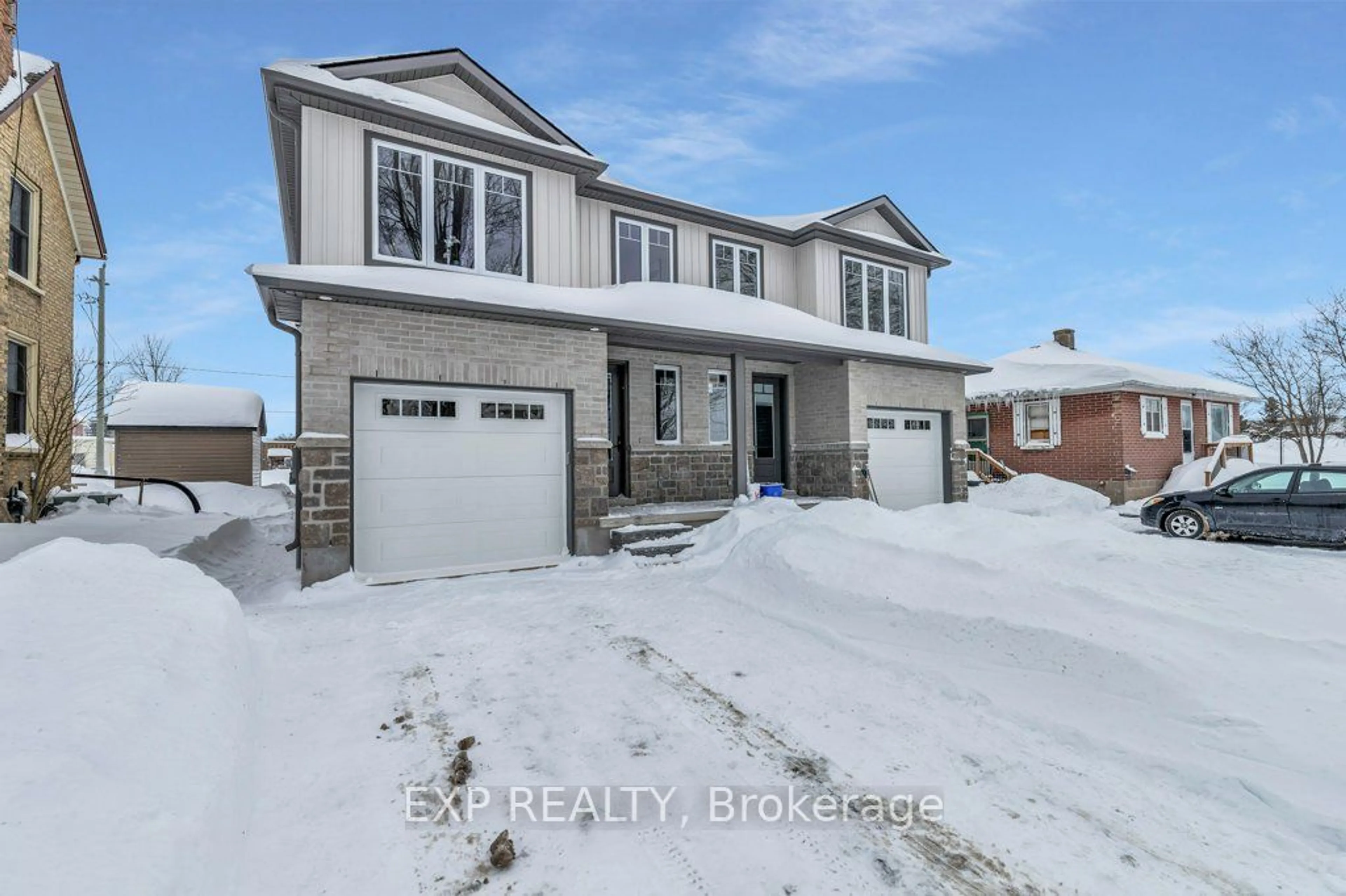 Home with brick exterior material, street for 29 Park Ave #A, Woolwich Ontario N3B 1L3