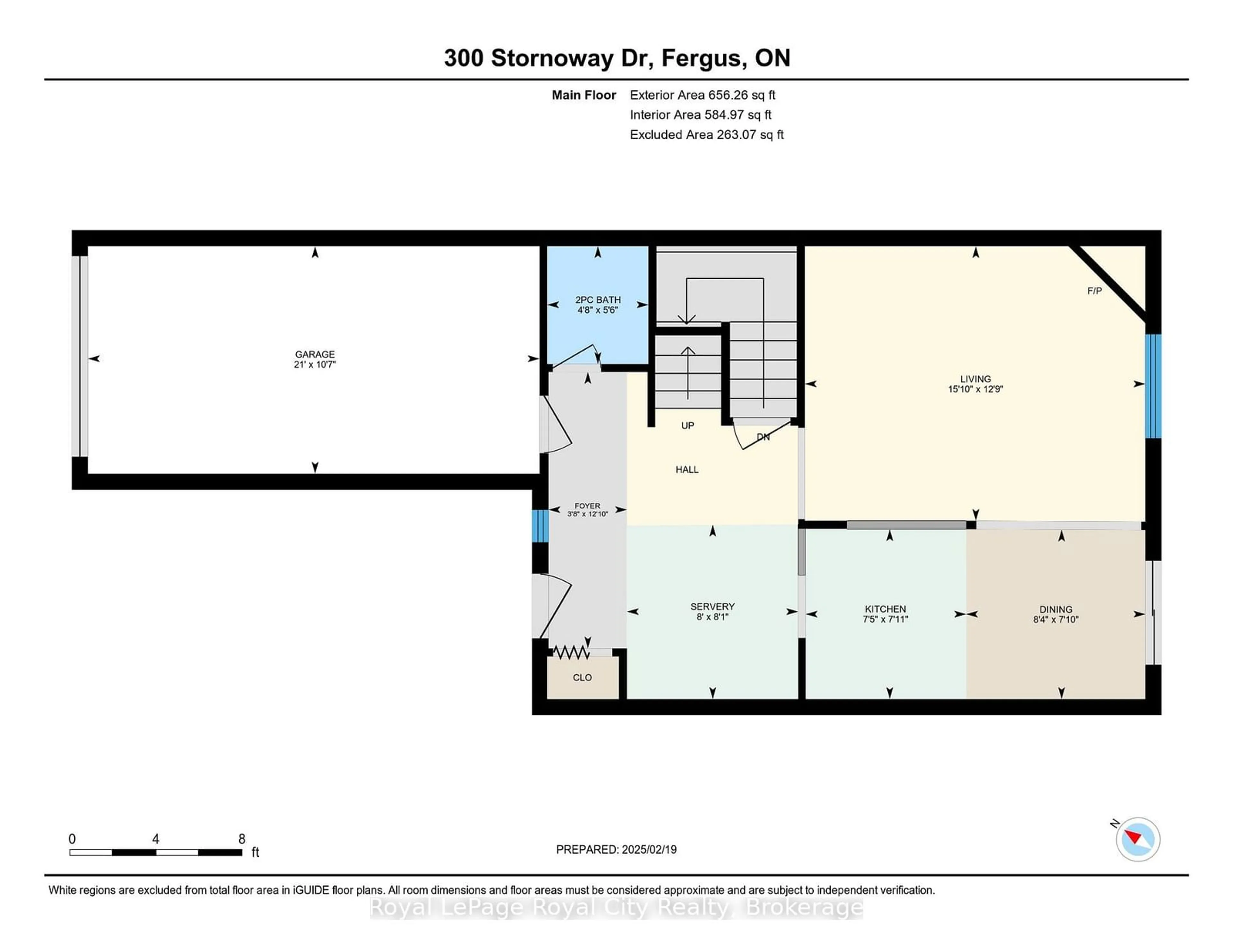 Floor plan for 300 Stornoway Dr, Centre Wellington Ontario N1M 3K6