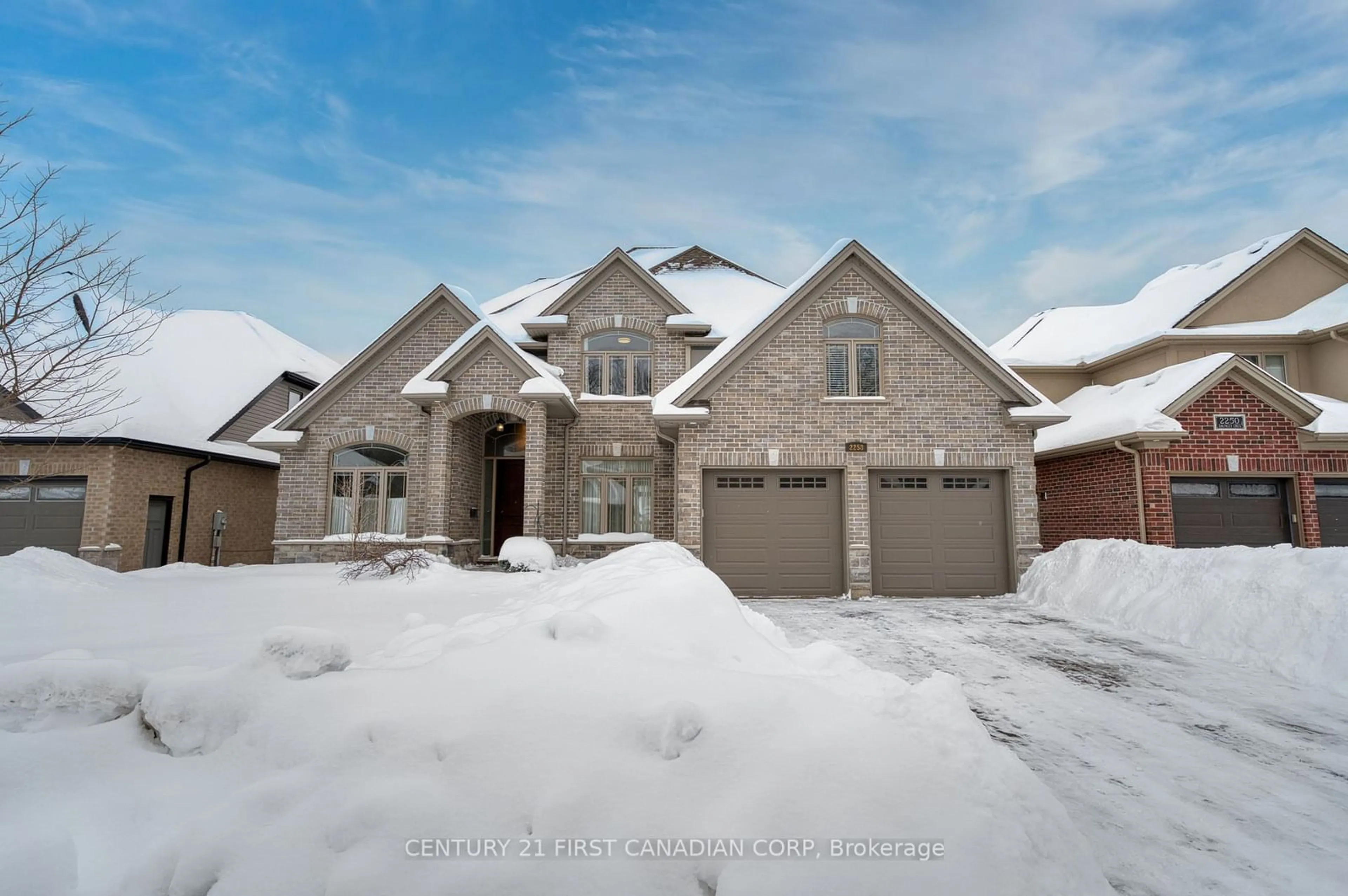 Home with brick exterior material, street for 2258 Dauncey Cres, London Ontario N5X 0M2