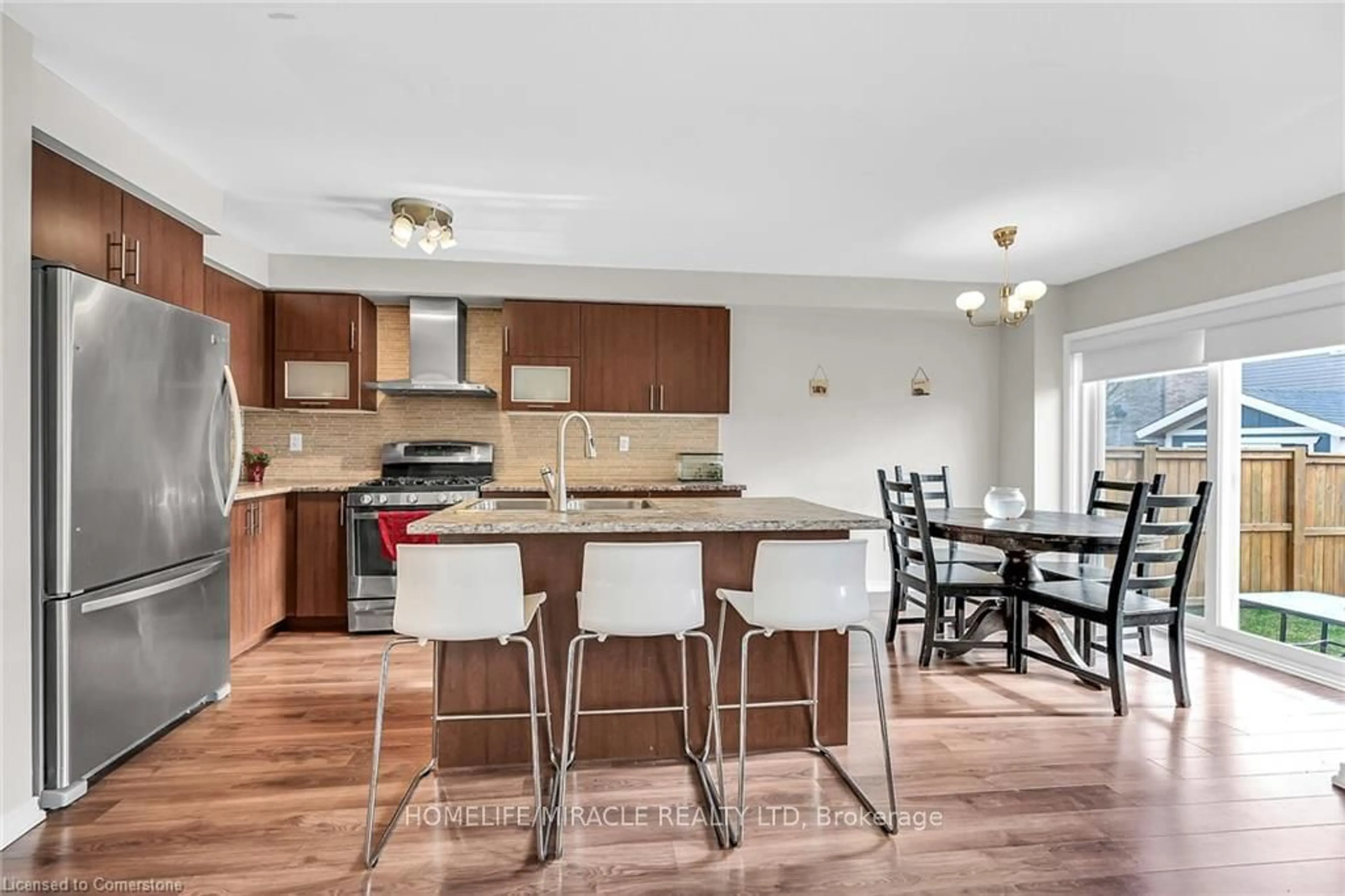 Open concept kitchen, unknown for 299 Windwood Dr, Hamilton Ontario L0R 1C0