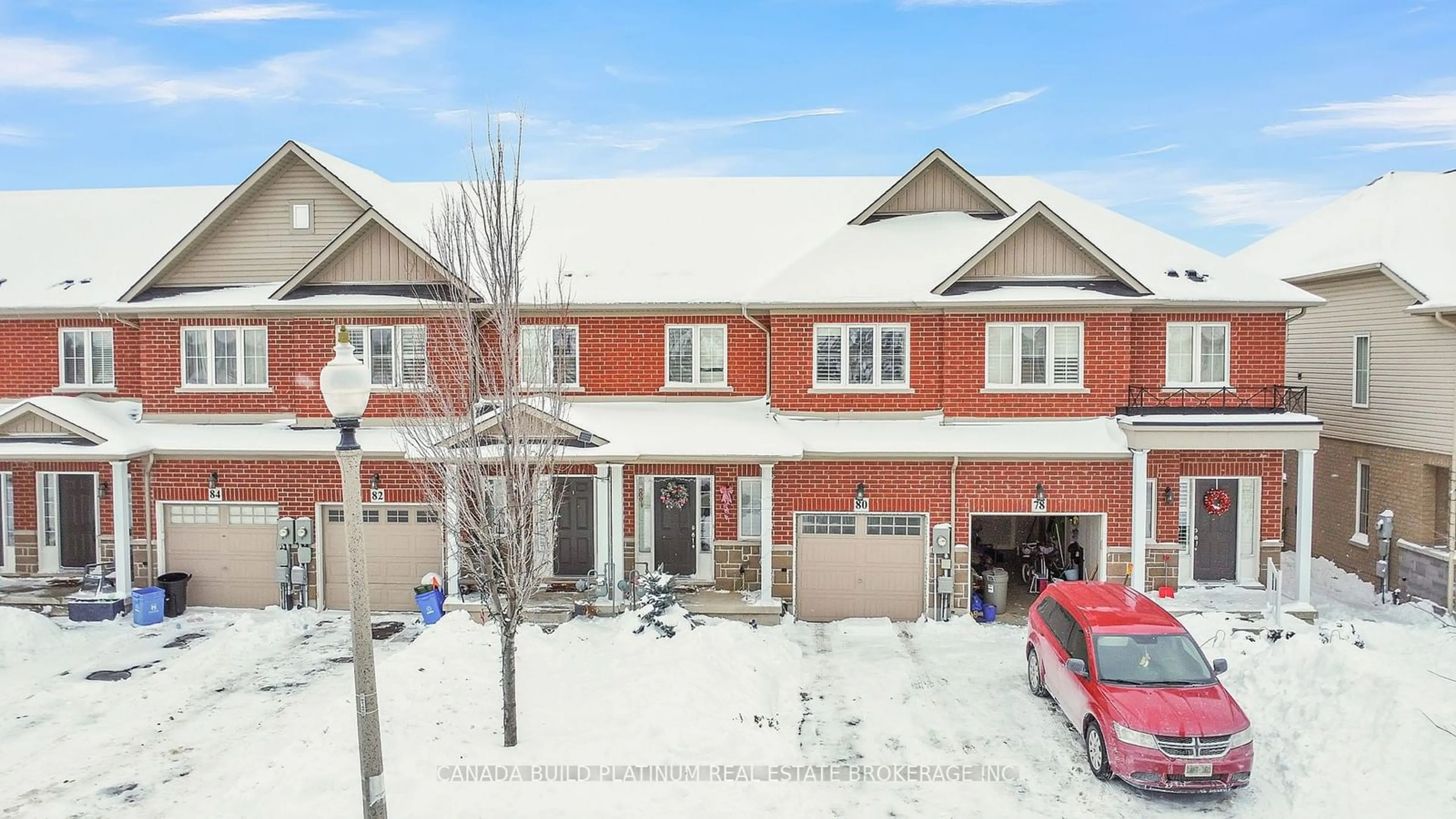 Home with brick exterior material, street for 80 Palacebeach Tr, Hamilton Ontario L8E 5C3