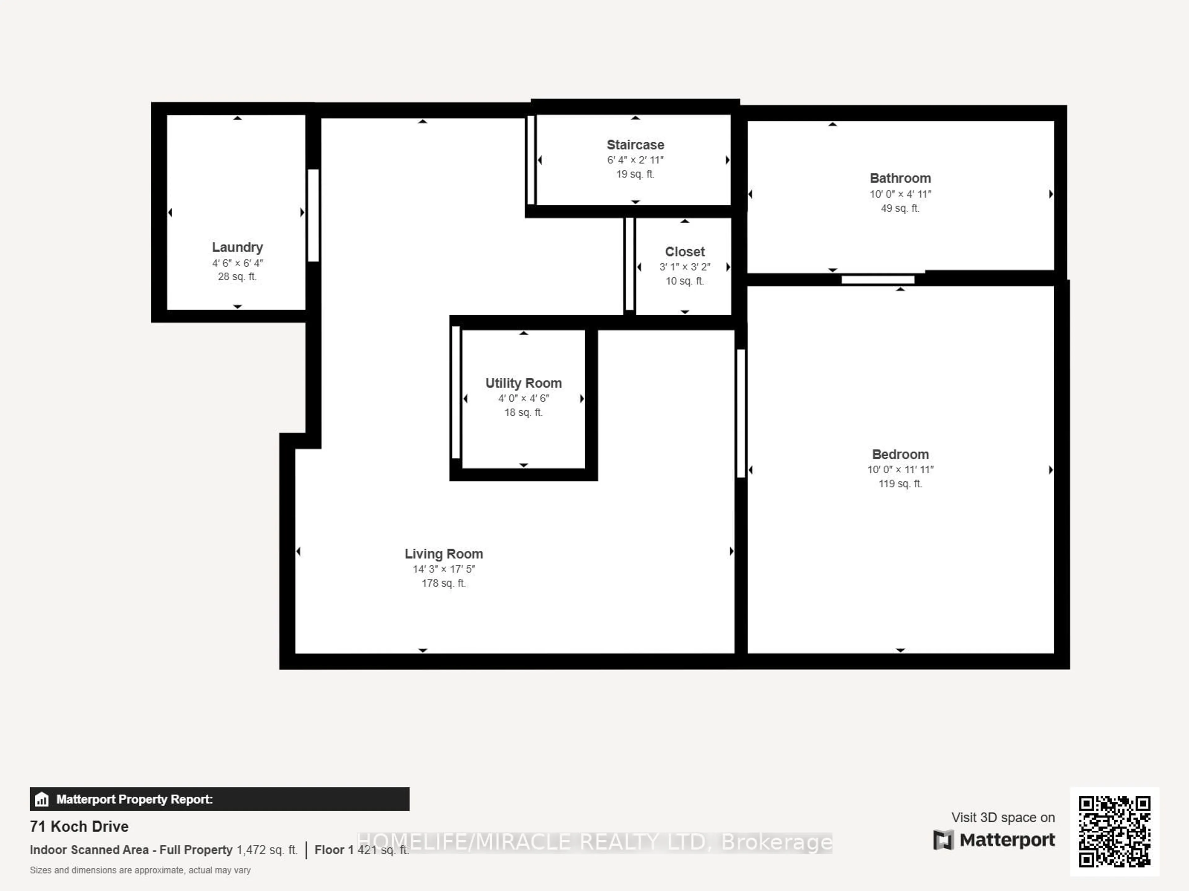 Floor plan for 71 KOCH Dr, Guelph Ontario N1G 4H5