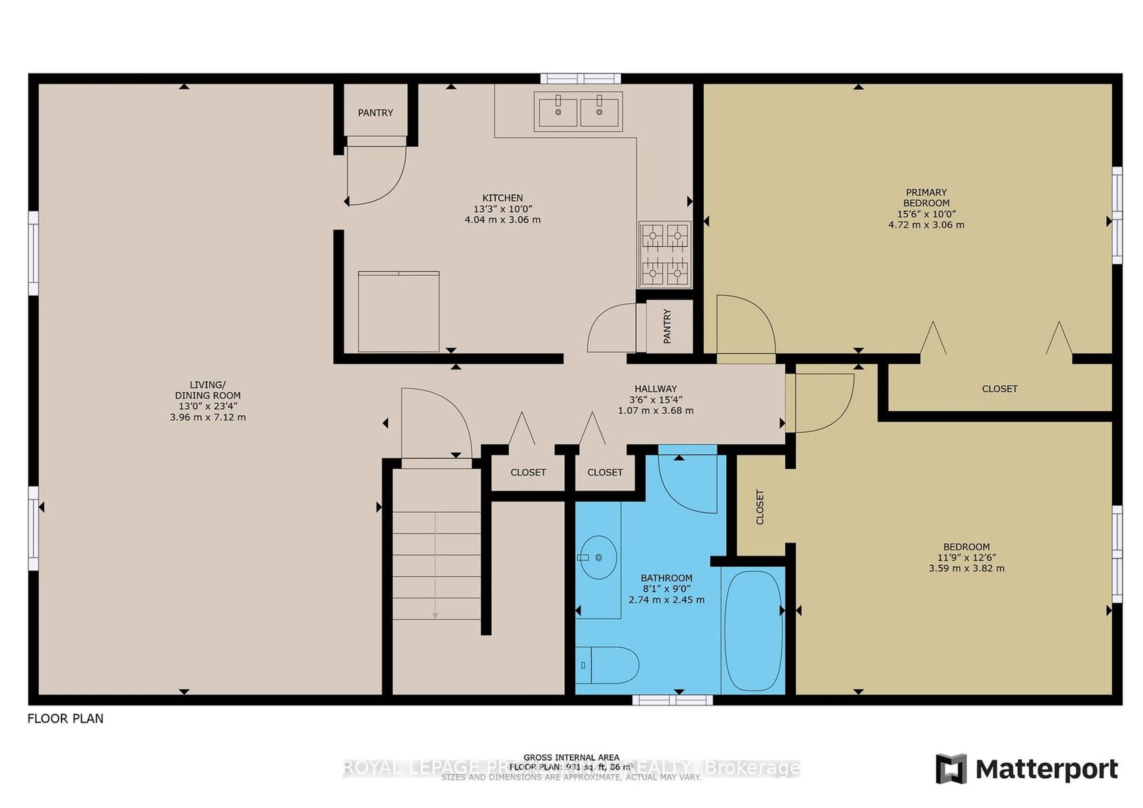 Floor plan for 21 Pepper Ave, Belleville Ontario K8P 4R2