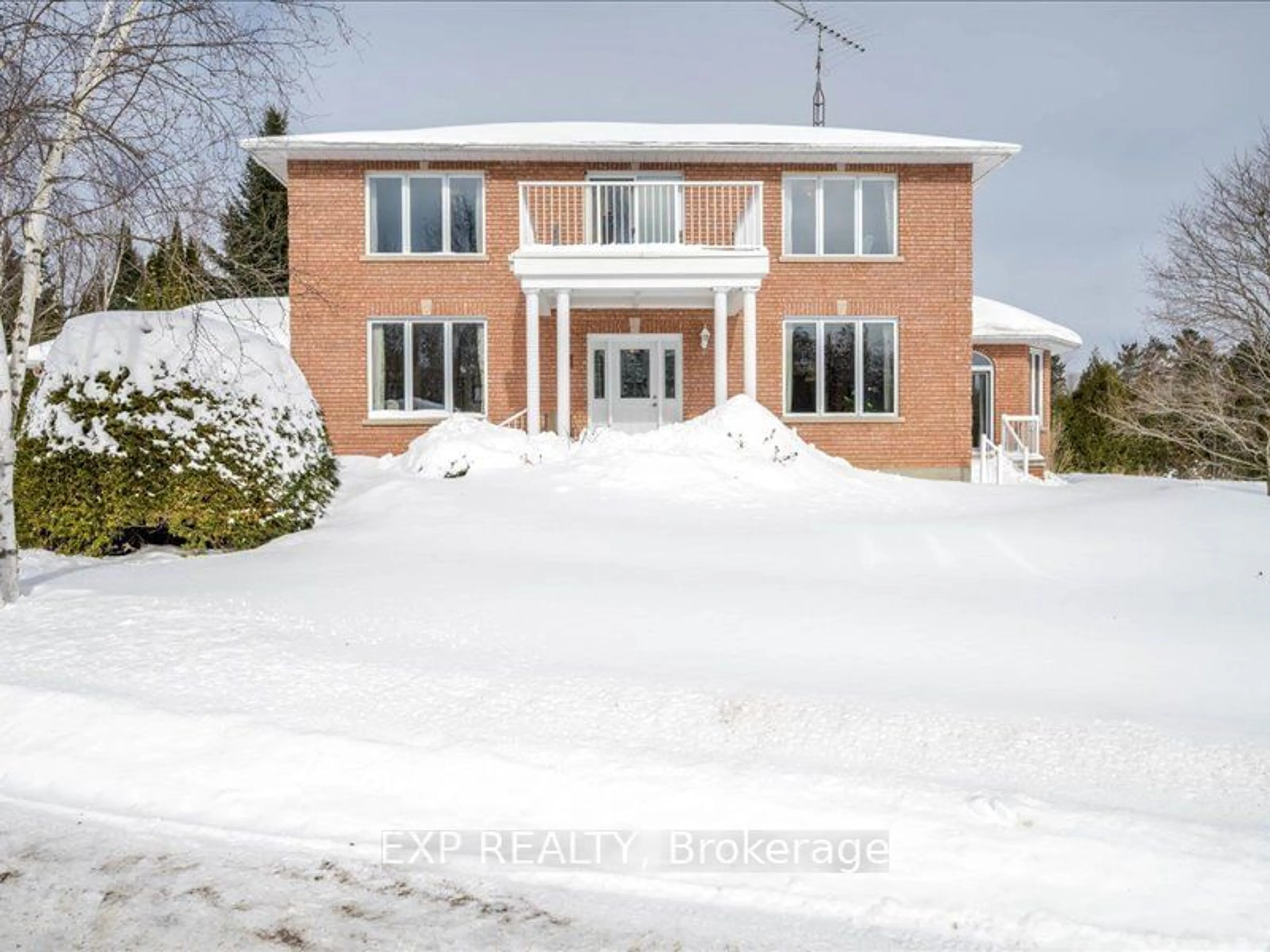 Home with brick exterior material, building for 2760 Base Line, Otonabee-South Monaghan Ontario K9J 6X7