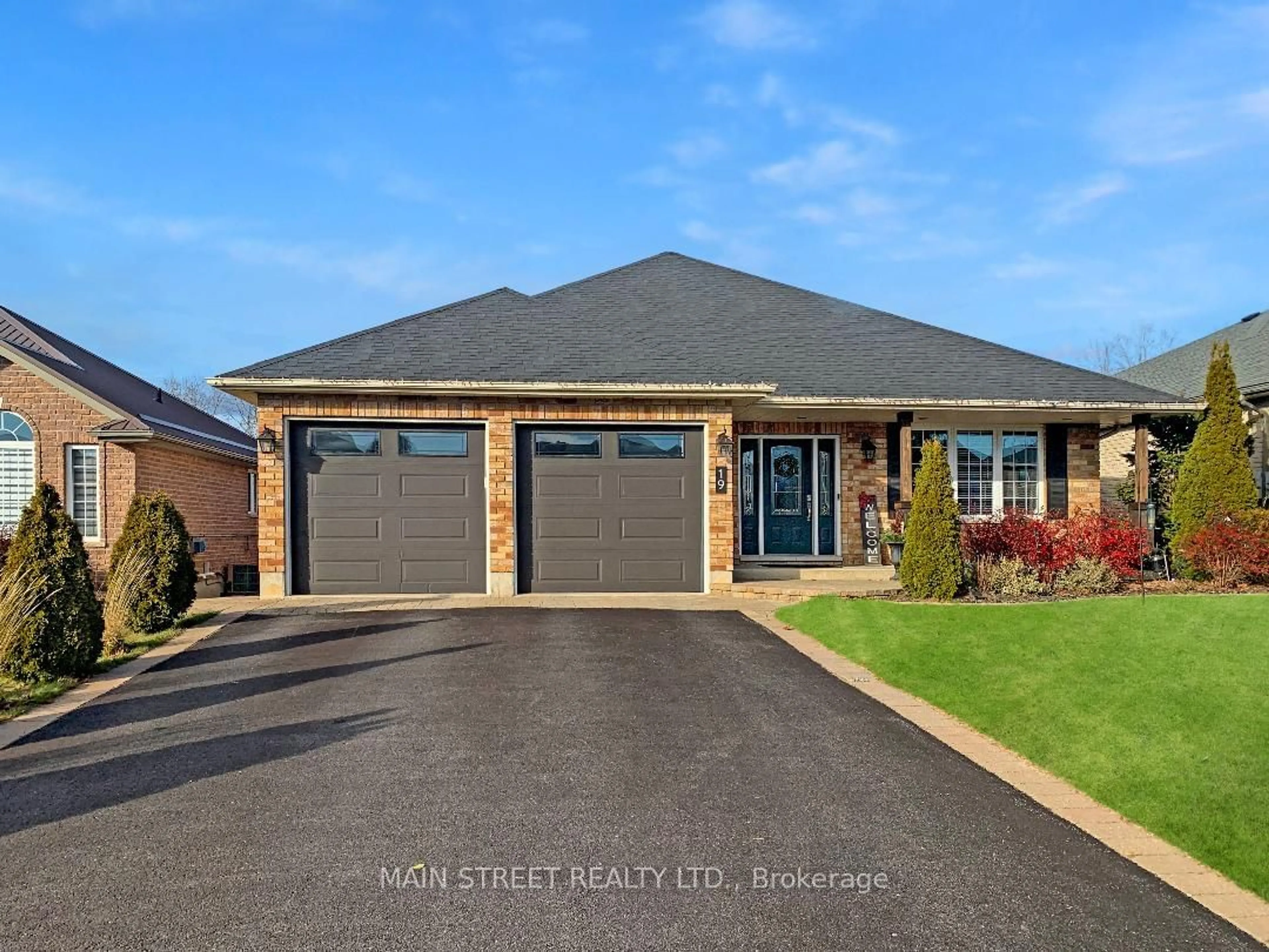 Home with brick exterior material, street for 19 Northview Lane, Quinte West Ontario K8V 6X6