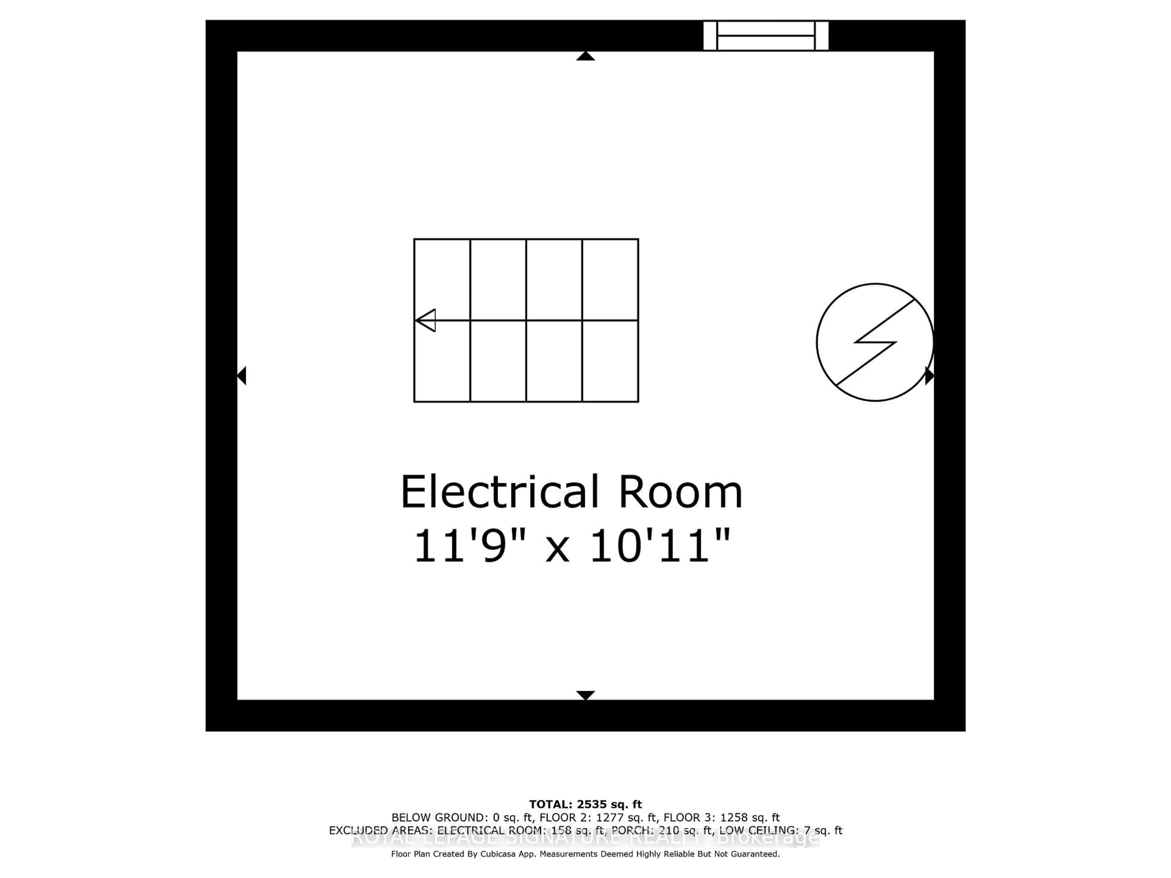 Floor plan for 311 ST. George St, Norfolk Ontario N0A 1N0