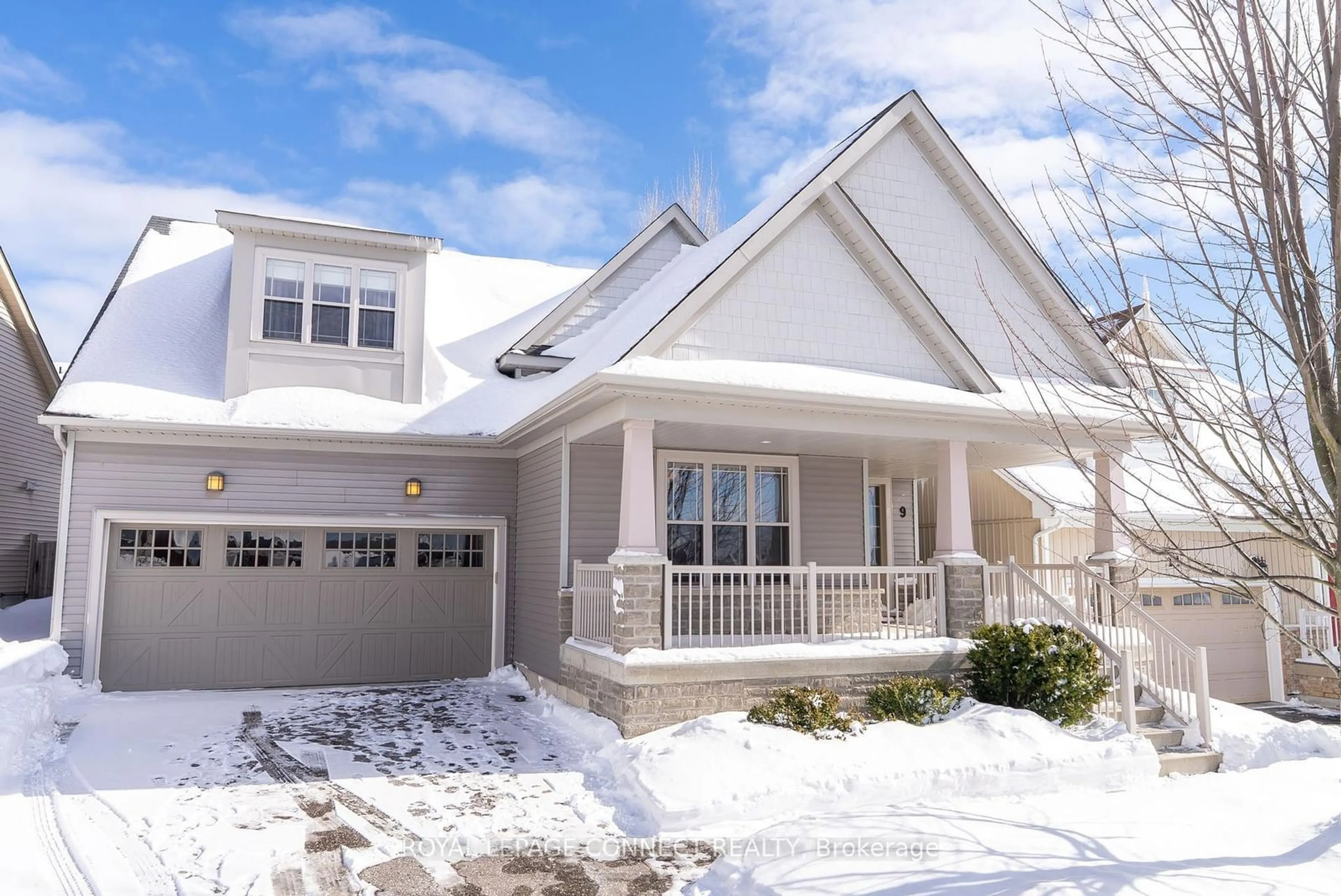 Home with vinyl exterior material, street for 9 Maple Blvd, Port Hope Ontario L1A 0C2