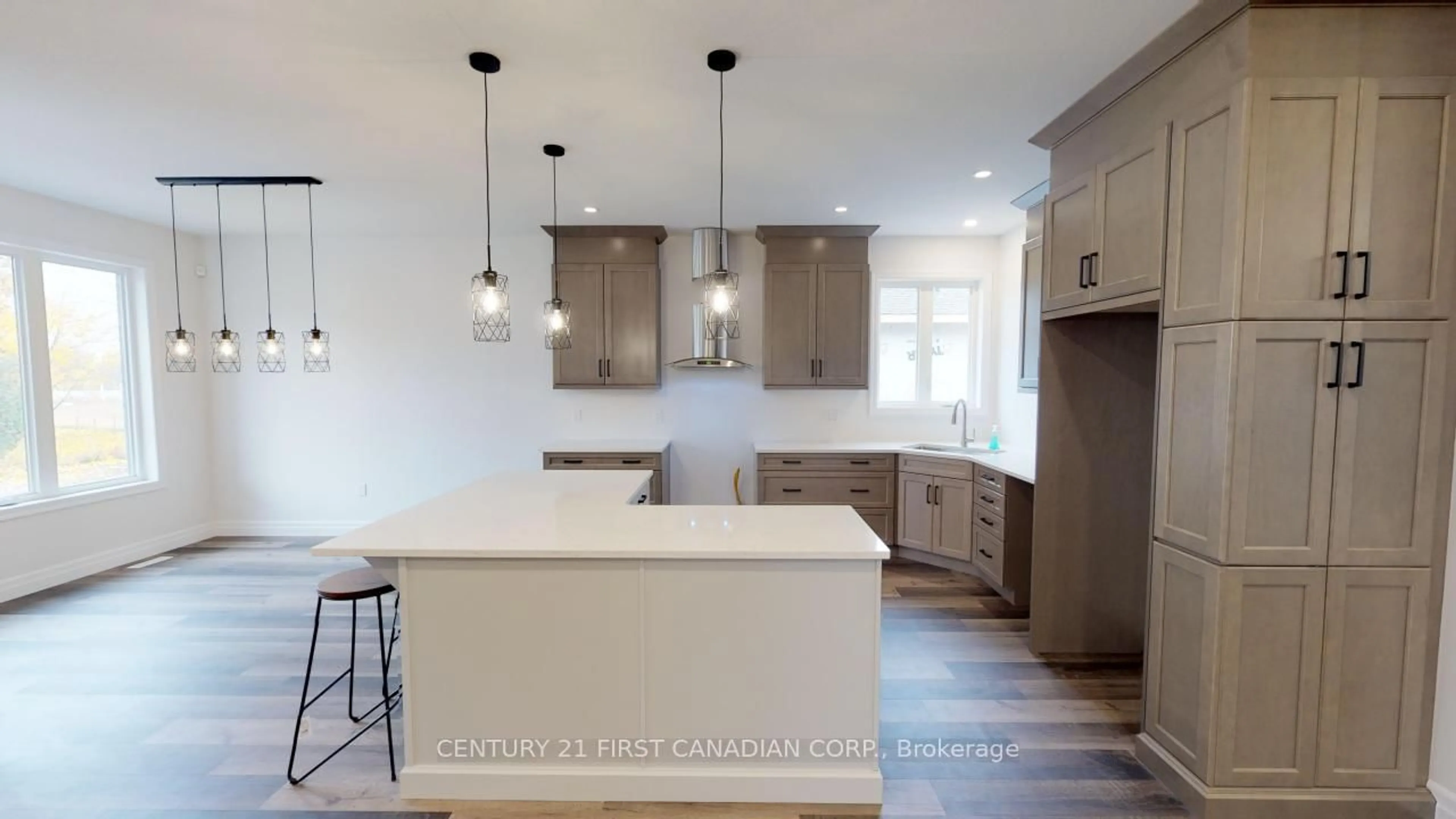 Open concept kitchen, unknown for 78 Queen St, North Middlesex Ontario N0M 1A0