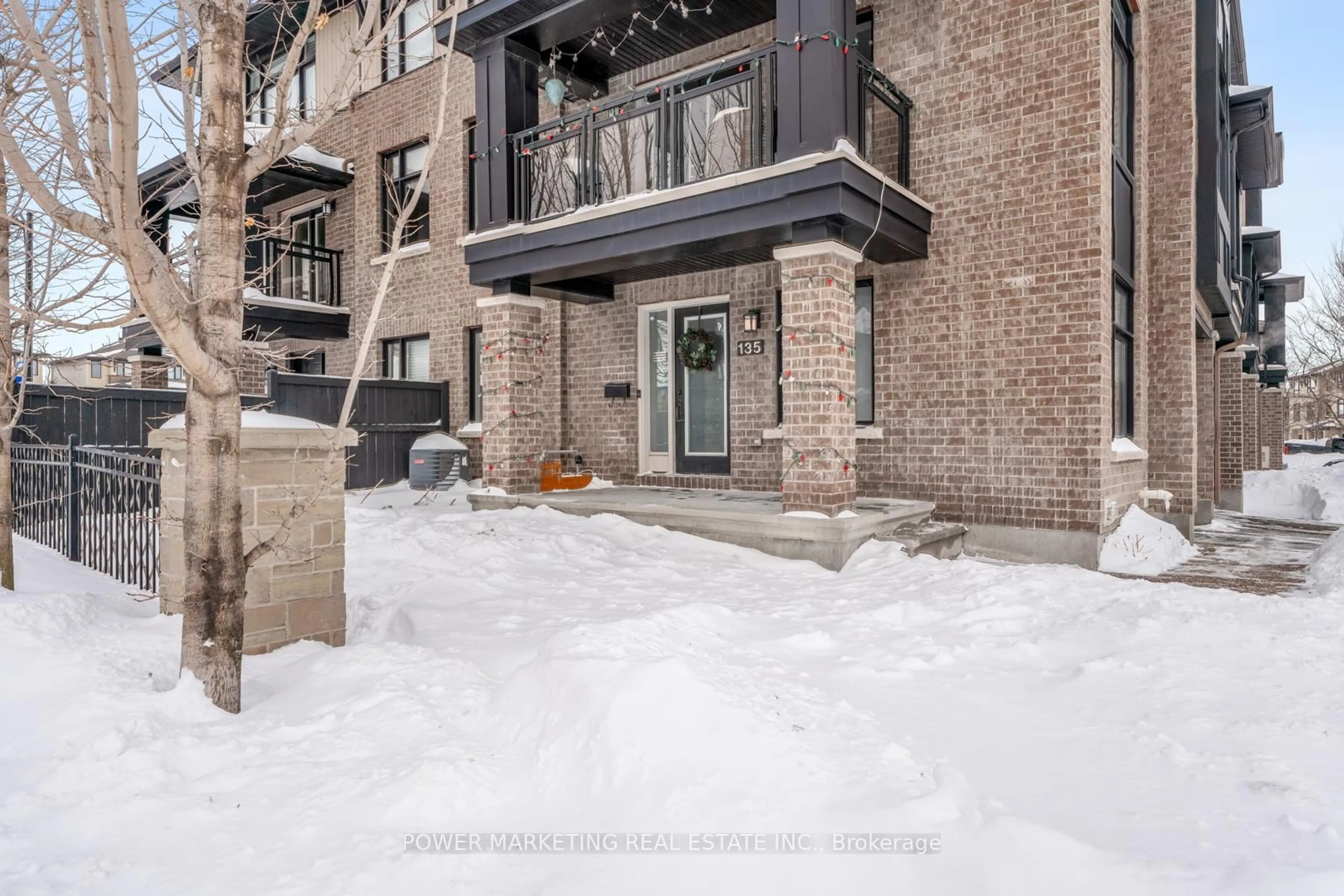 Patio, street for 135 Wild Senna Way, Barrhaven Ontario K2J 5Z7