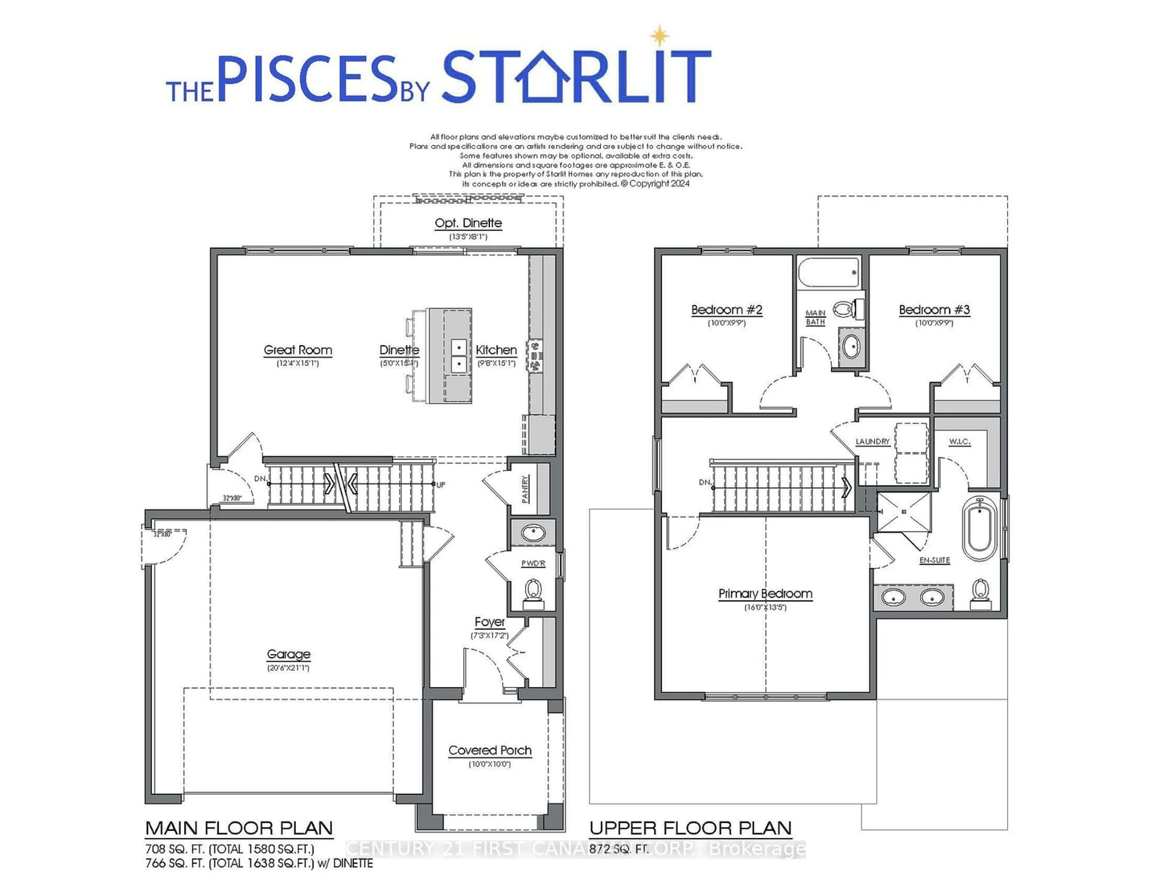 Floor plan for 111 Sheldabren St, North Middlesex Ontario N0M 1A0