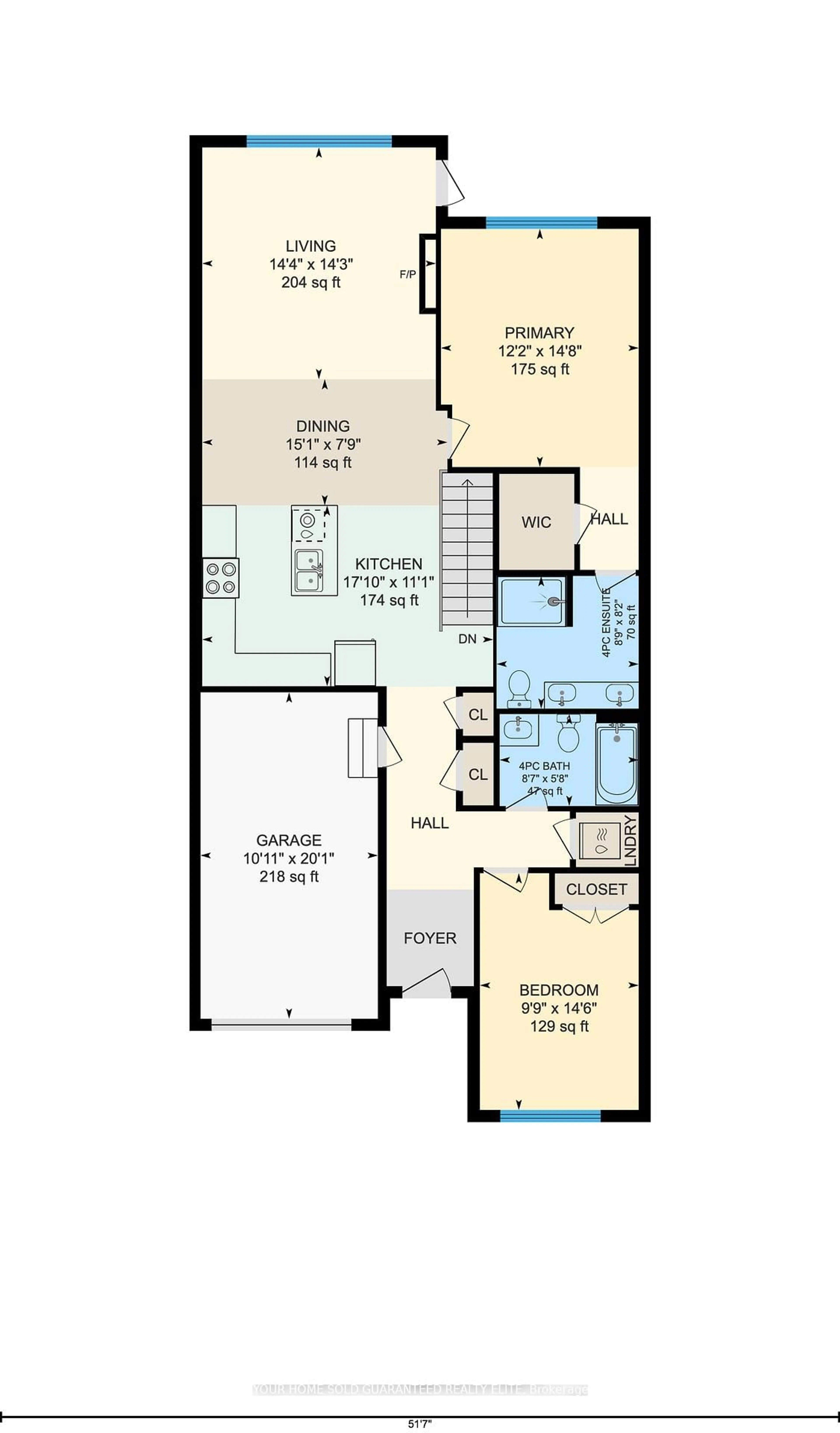 Floor plan for 50 Andrew Lane, Thorold Ontario L2V 0E4