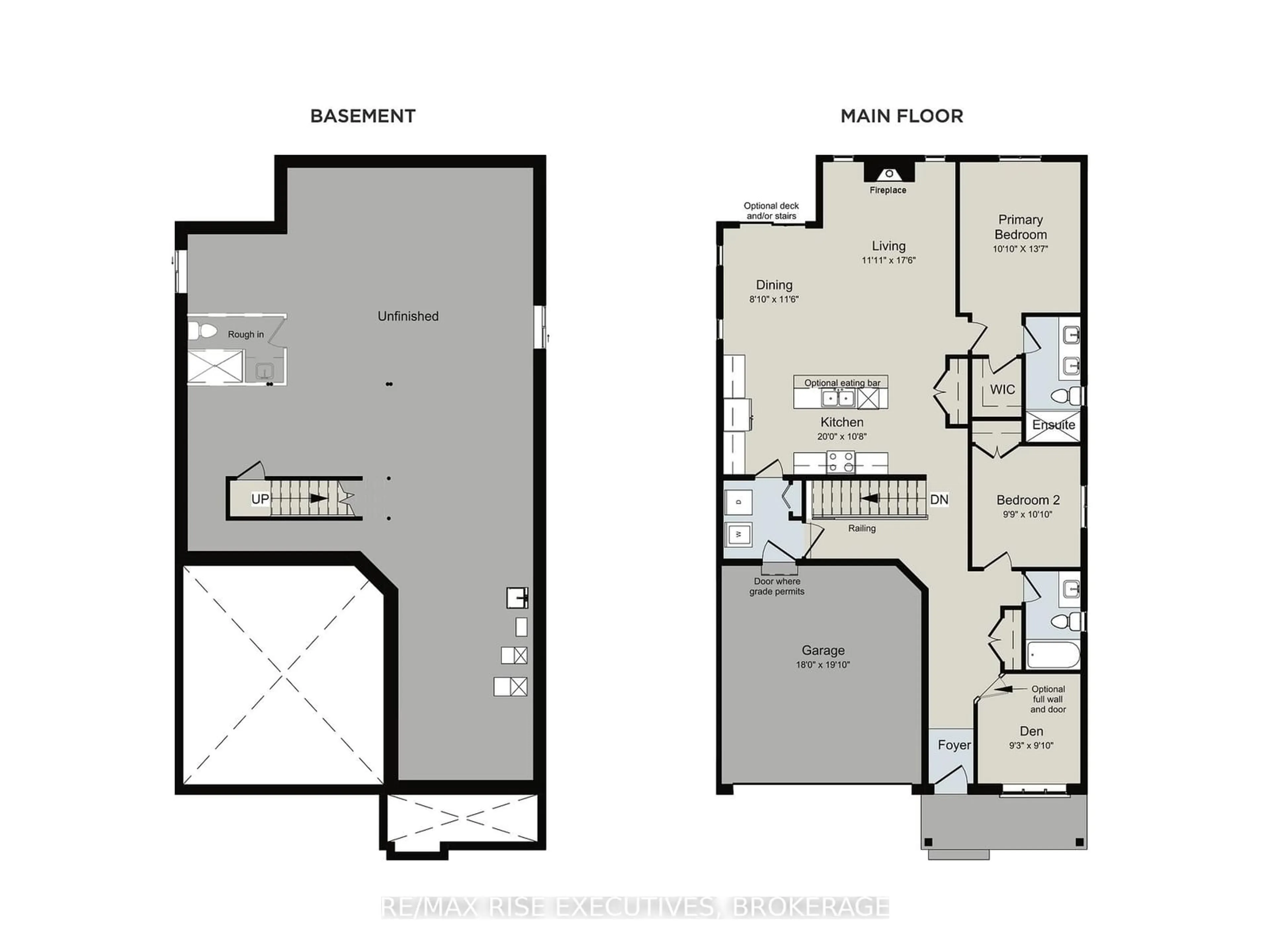 Floor plan for 420 Dockside Dr, Kingston Ontario K7K 0L6