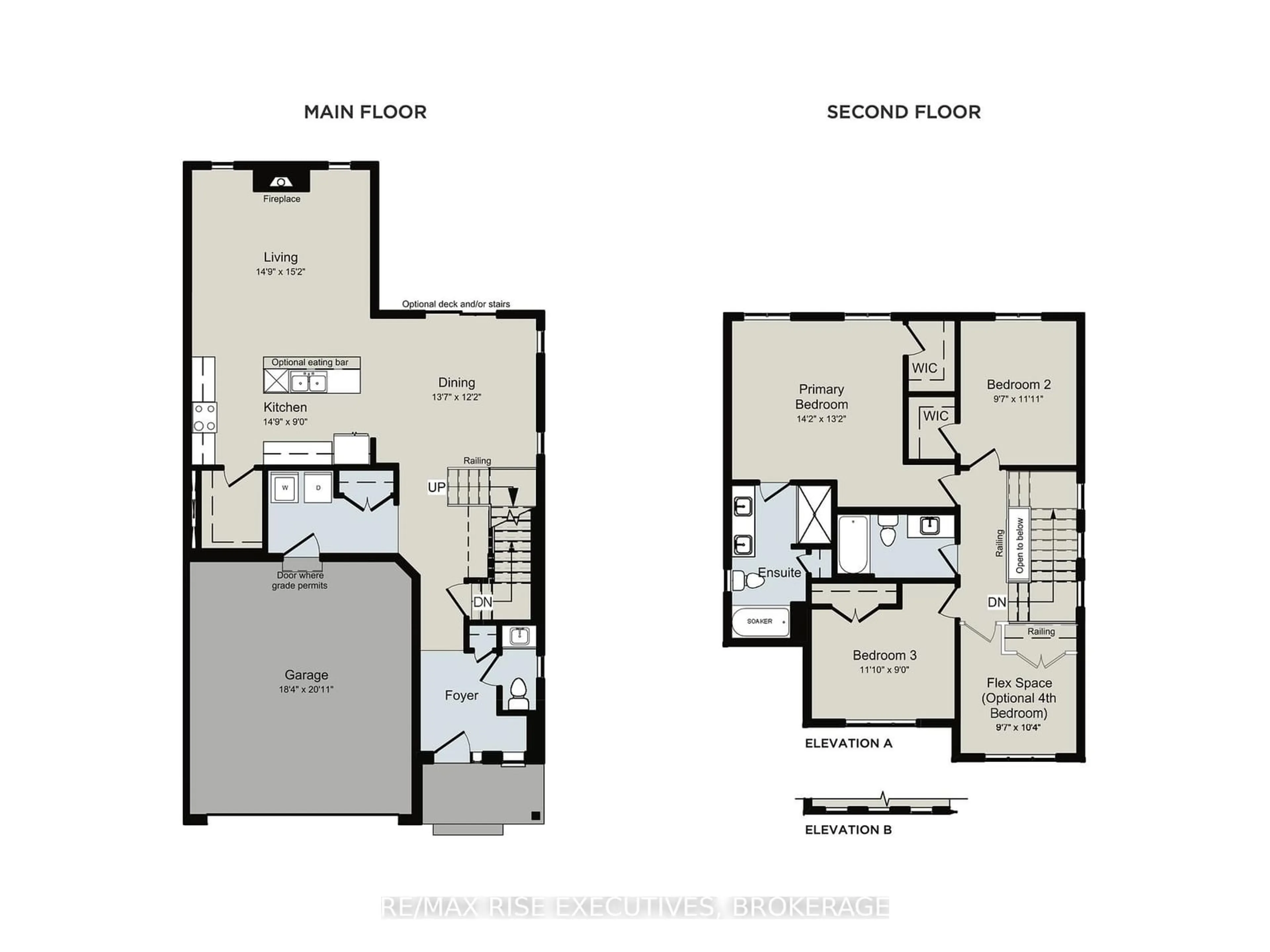 Floor plan for 424 Dockside Dr, Kingston Ontario K7K 0L6