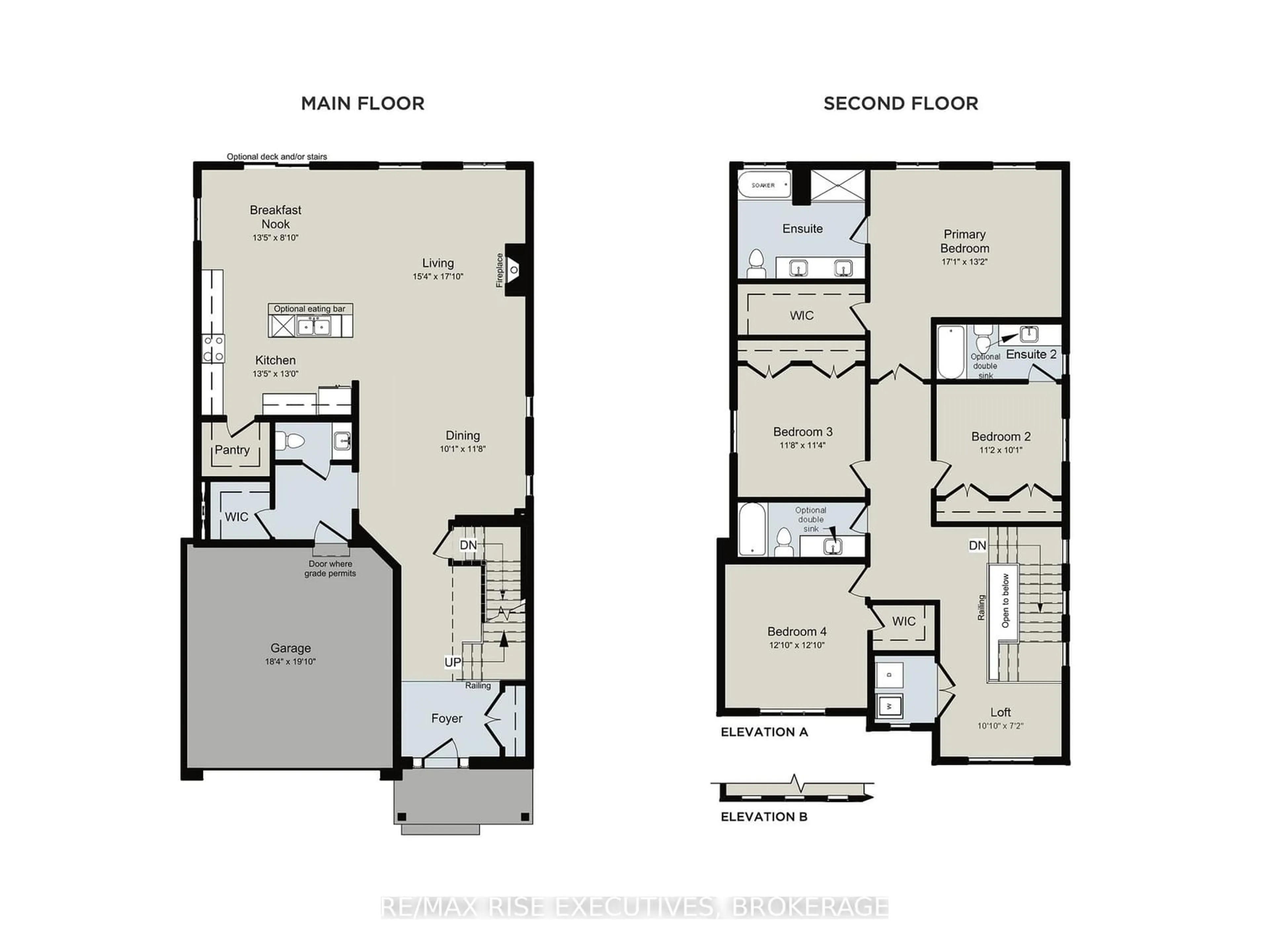 Floor plan for 428 Dockside Dr, Kingston Ontario K7K 0L6