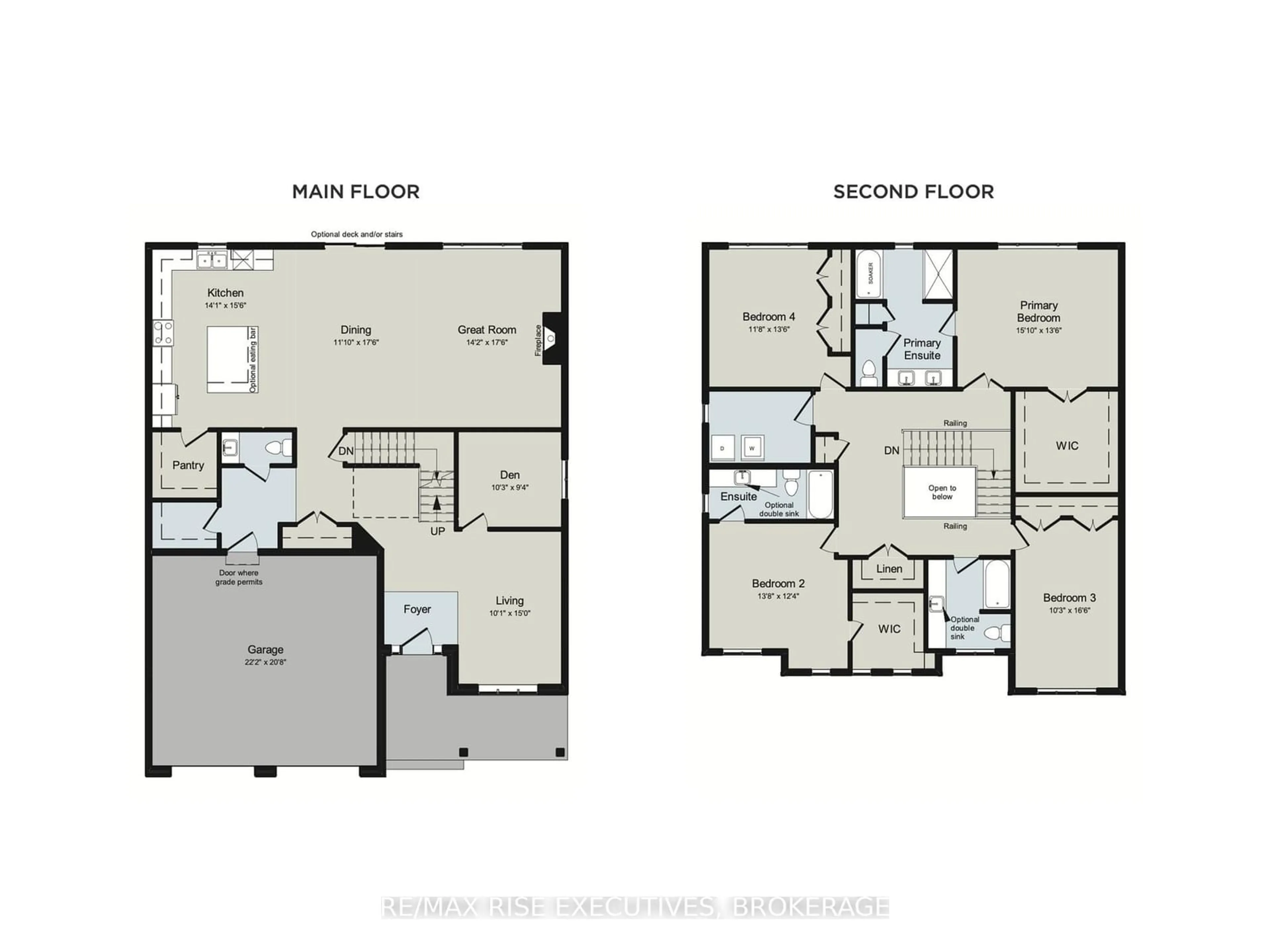 Floor plan for 449 Dockside Dr, Kingston Ontario K7K 0L5