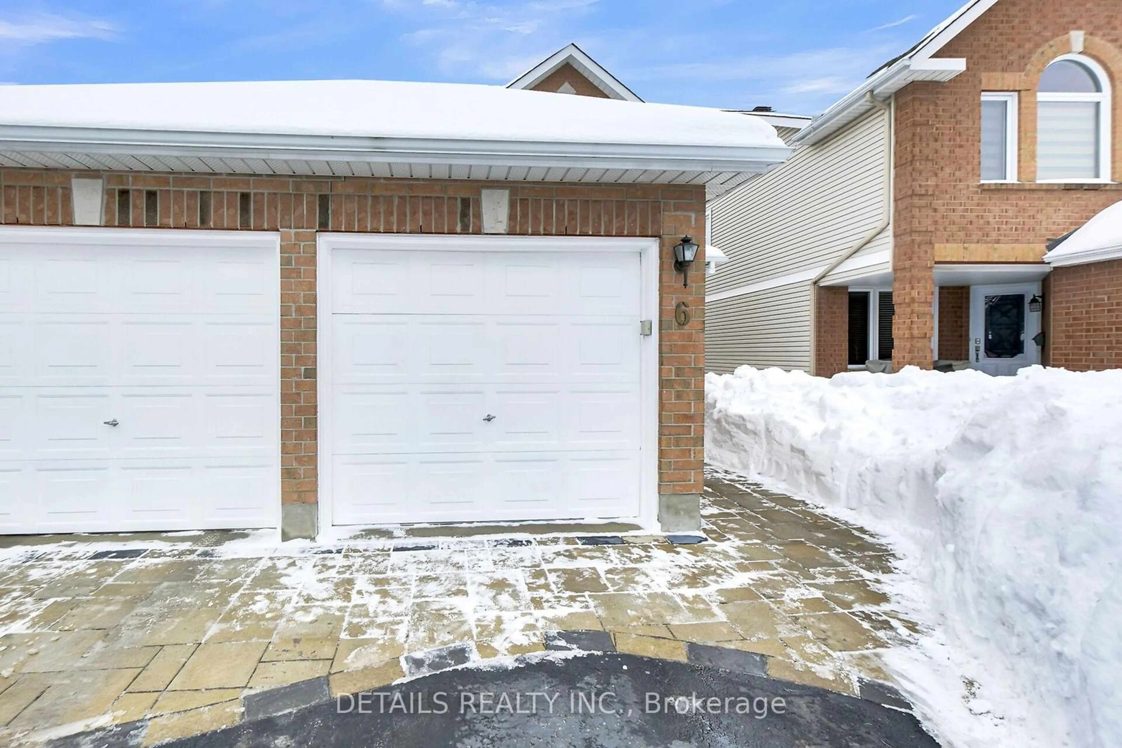 Indoor garage for 6 SHERRING Cres, Kanata Ontario K2K 2T2