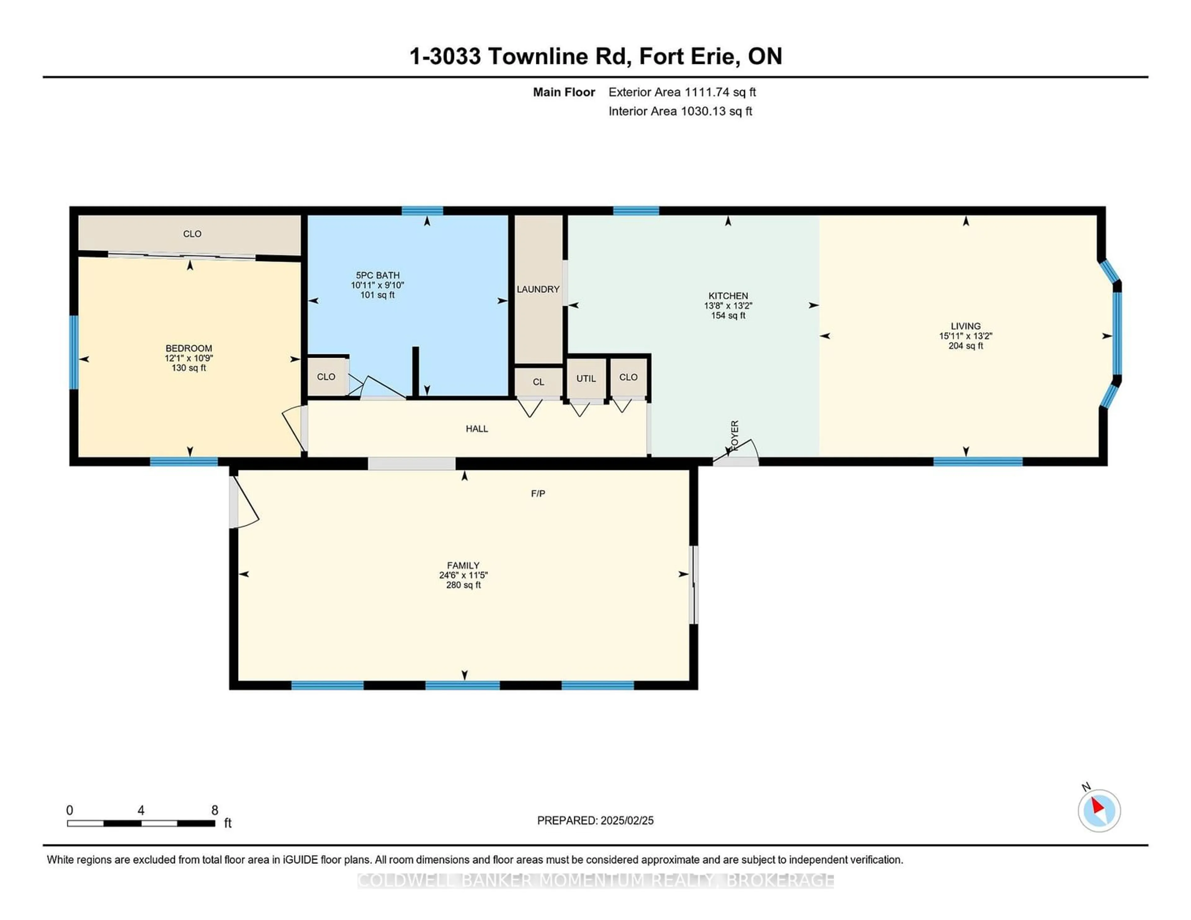 Floor plan for 3033 Townline Rd #1, Fort Erie Ontario L0R 1S1